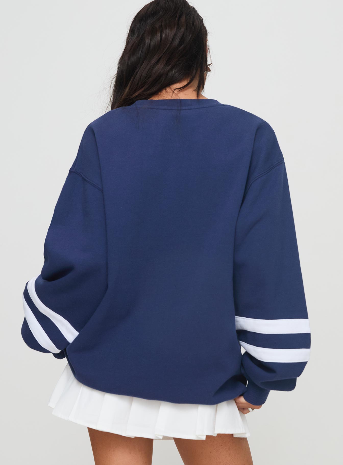 Snoopy Star Tennis Club Sweater Navy Buy Cheap Browse