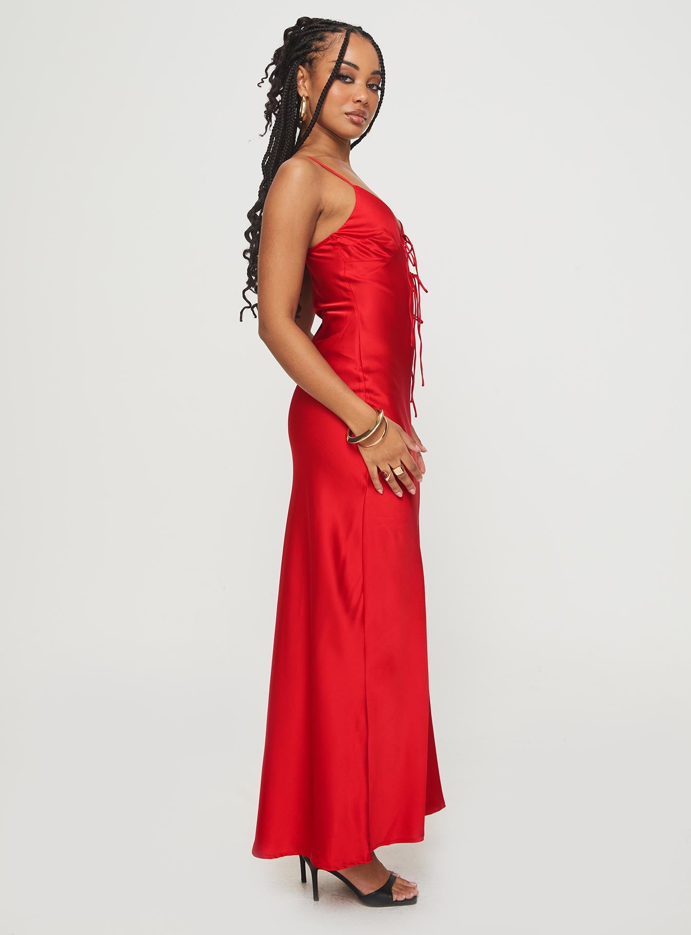 About A Girl Maxi Dress Red Brand New Unisex