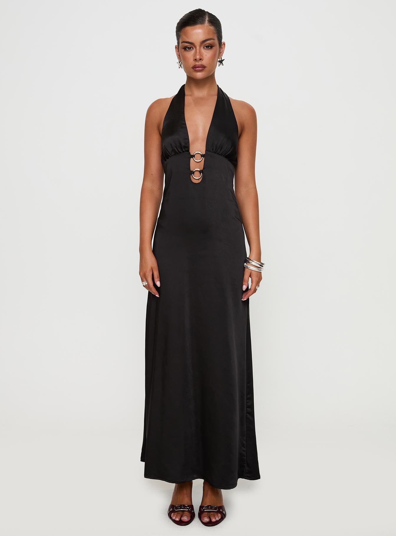 Fortress Maxi Dress Black Very Cheap