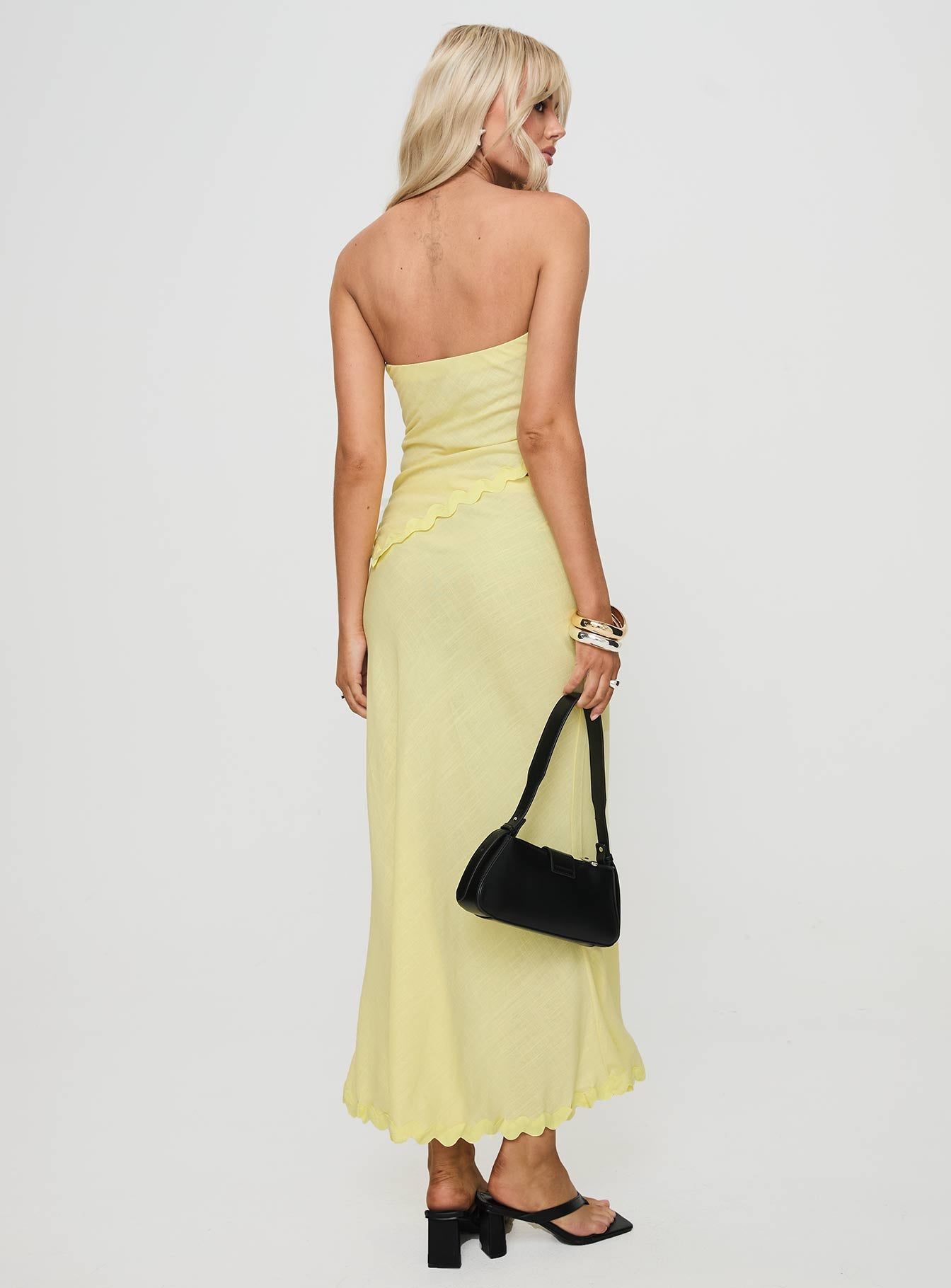 Silvershore Maxi Skirt Yellow Finishline For Sale