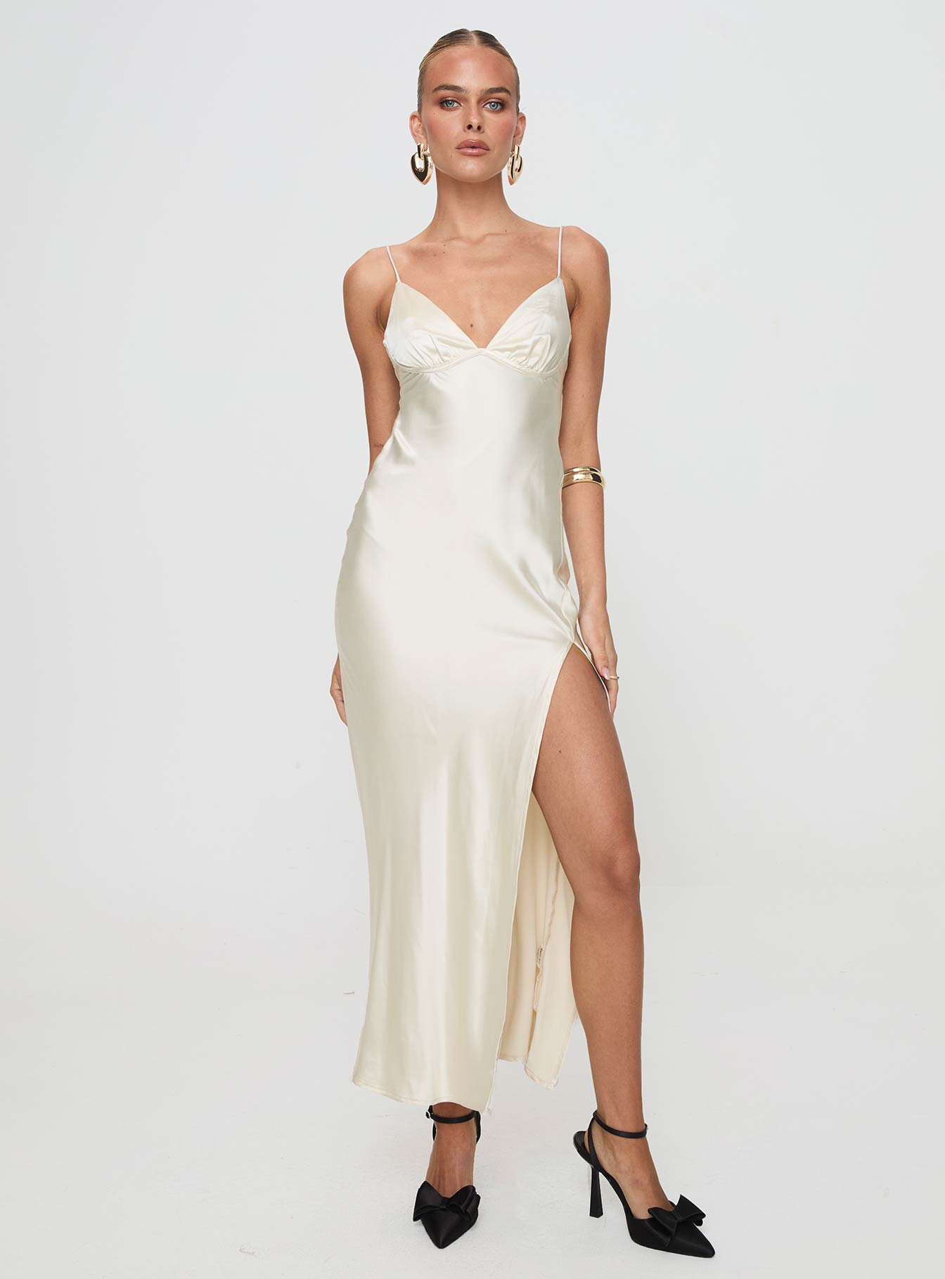 Vezelay Maxi Dress Champagne The Cheapest Cheap Online