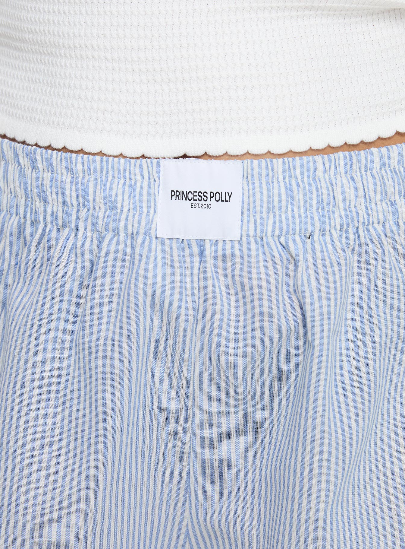 Sincar Boxer Shorts Blue / White Stripe Curve Brand New Unisex Sale Online