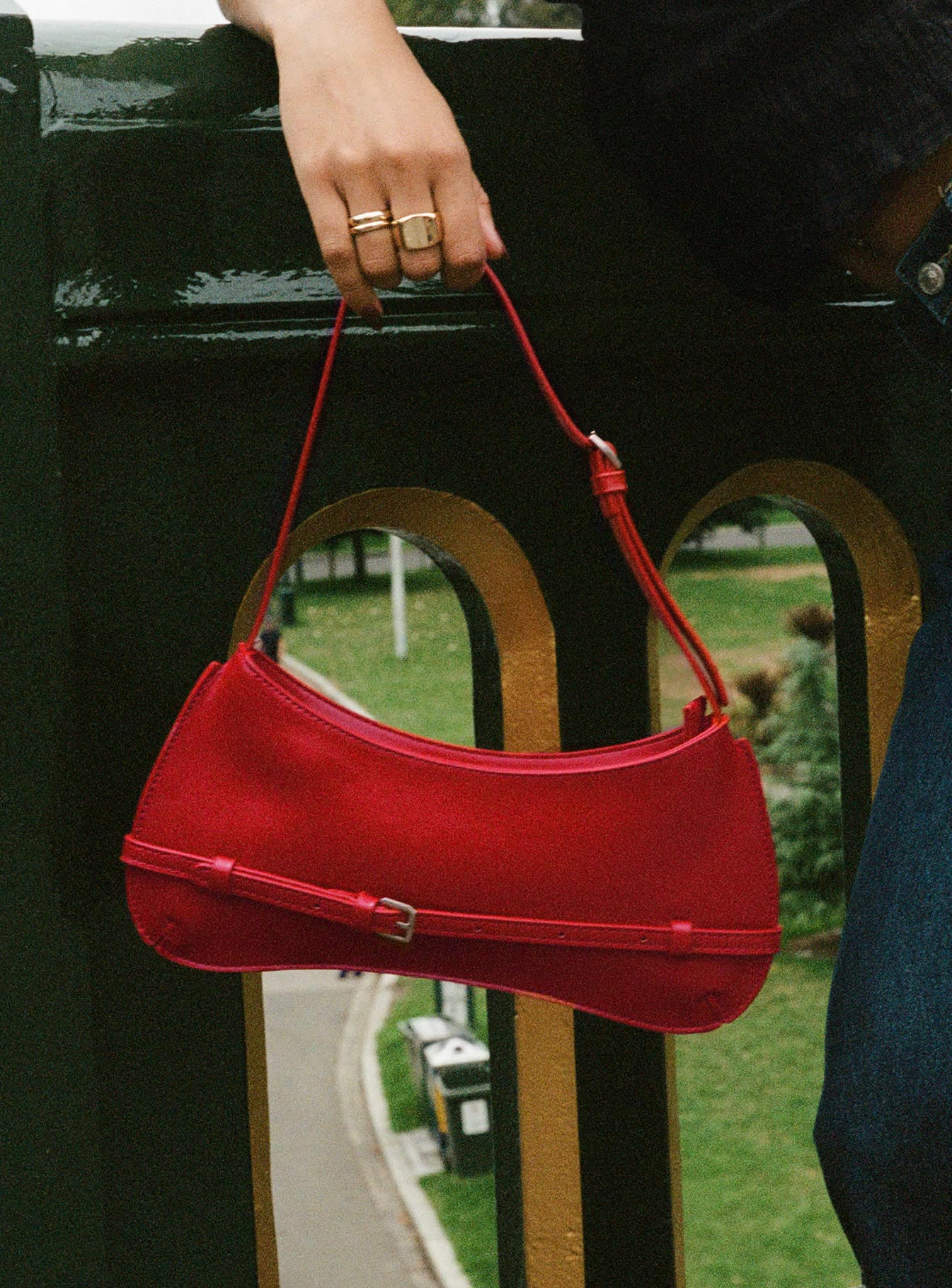 Stand For Something Shoulder Bag Red Sale View