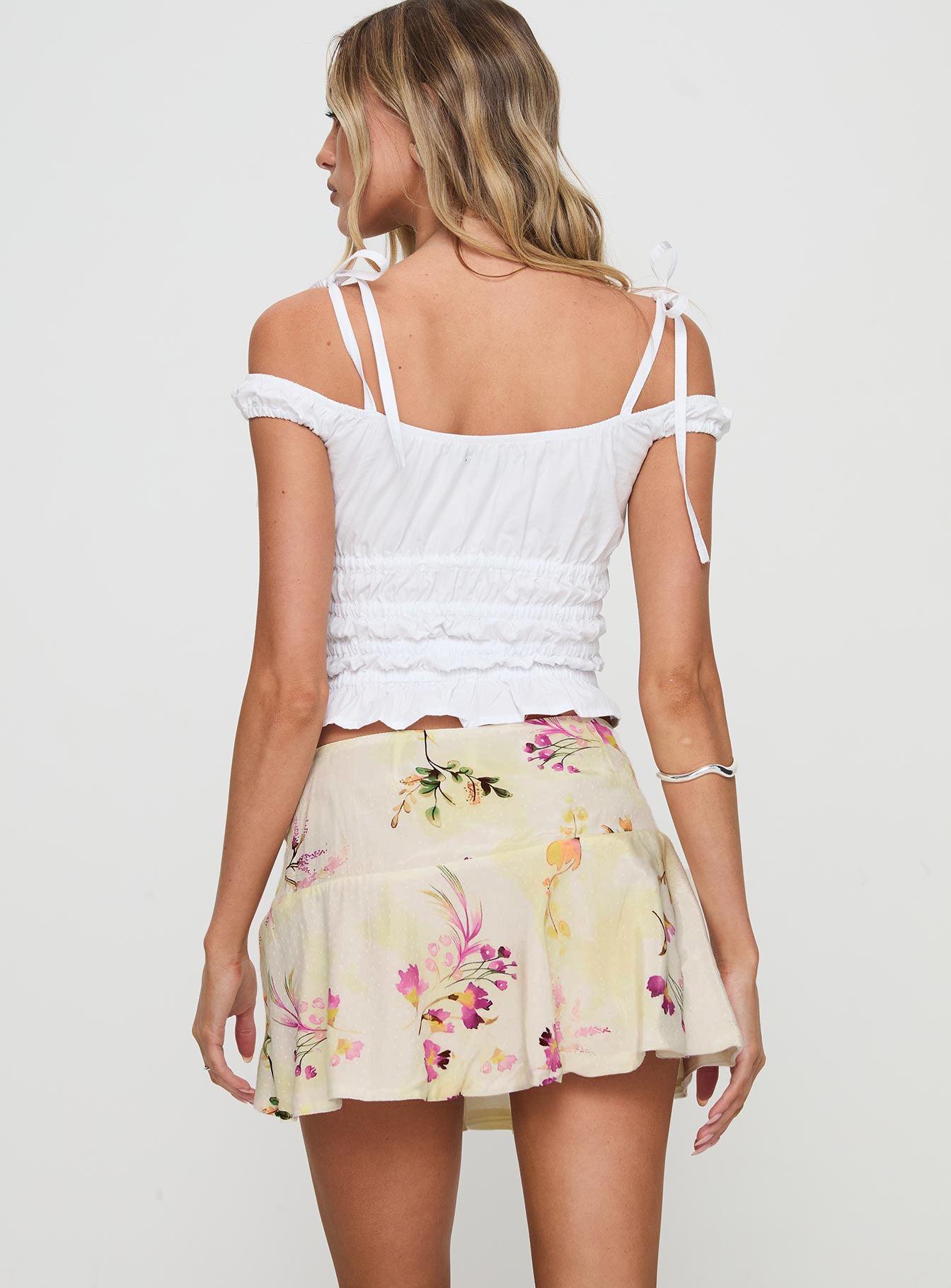 Sassie Mini Skirt Floral Outlet Ebay