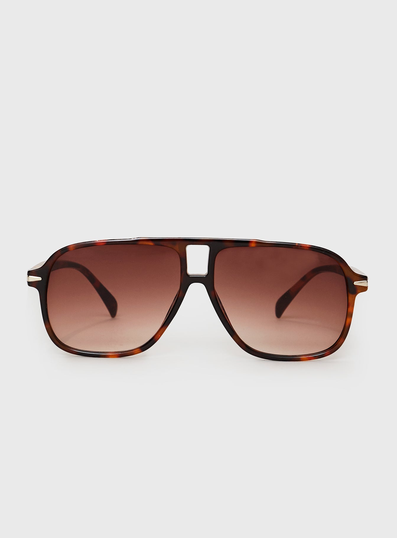 Dore Aviator Sunglasses Brown Free Shipping With Credit Card