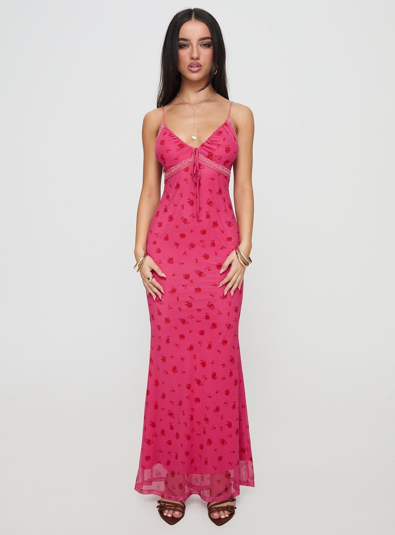 Nevelle Dress Pink Floral Outlet Footaction
