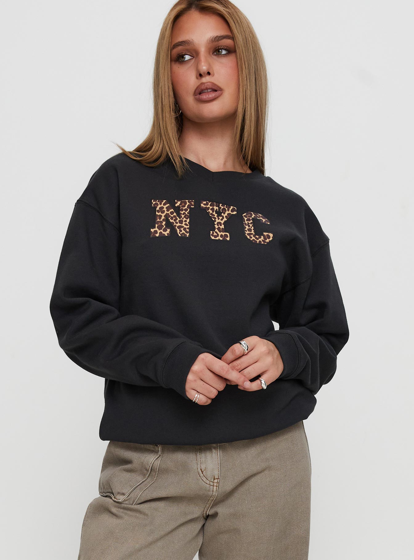 Wild In NYC Sweater Black Sale Cost