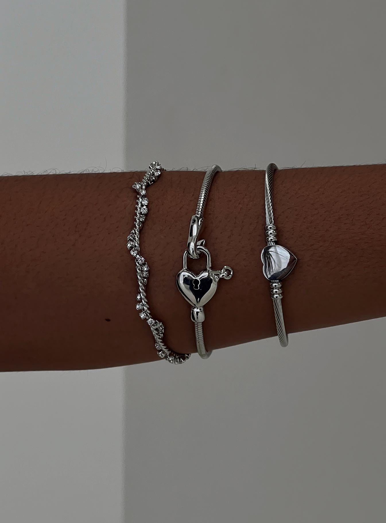 In The Moonlight Bracelet Pack Silver Clearance Free Shipping