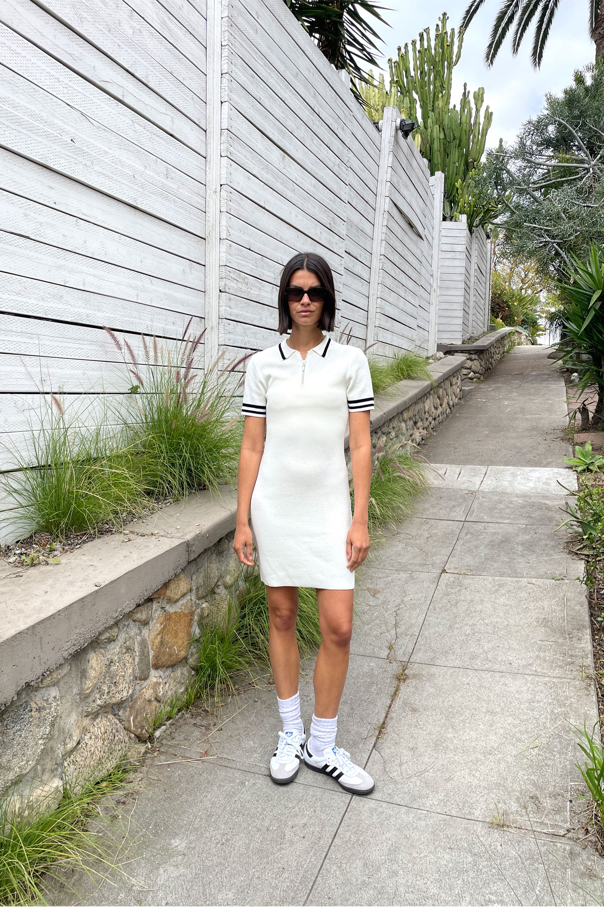 MINI KNIT COLLARED DRESS Buy Cheap Eastbay