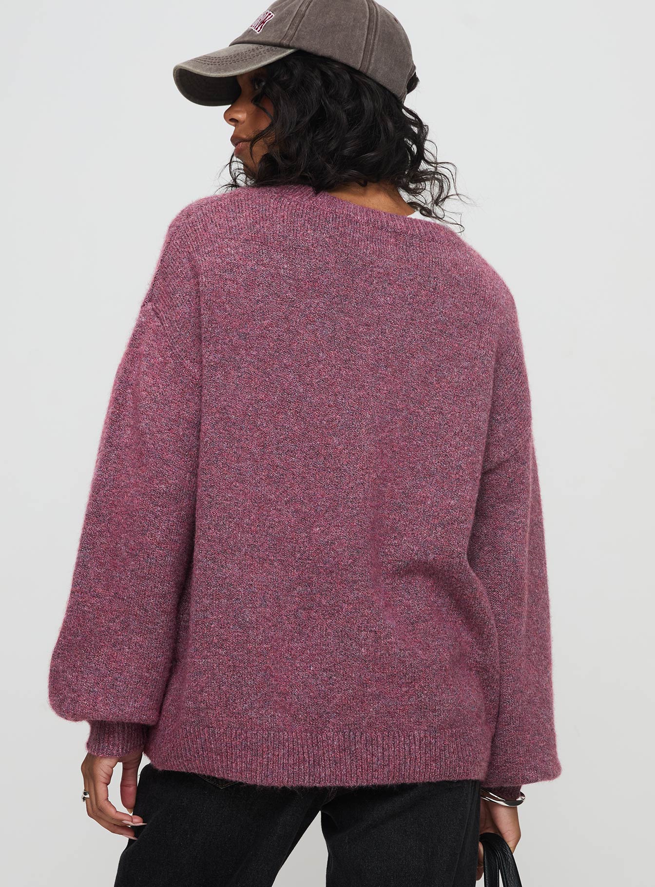 Ryanna Sweater Burgundy Outlet Amazon