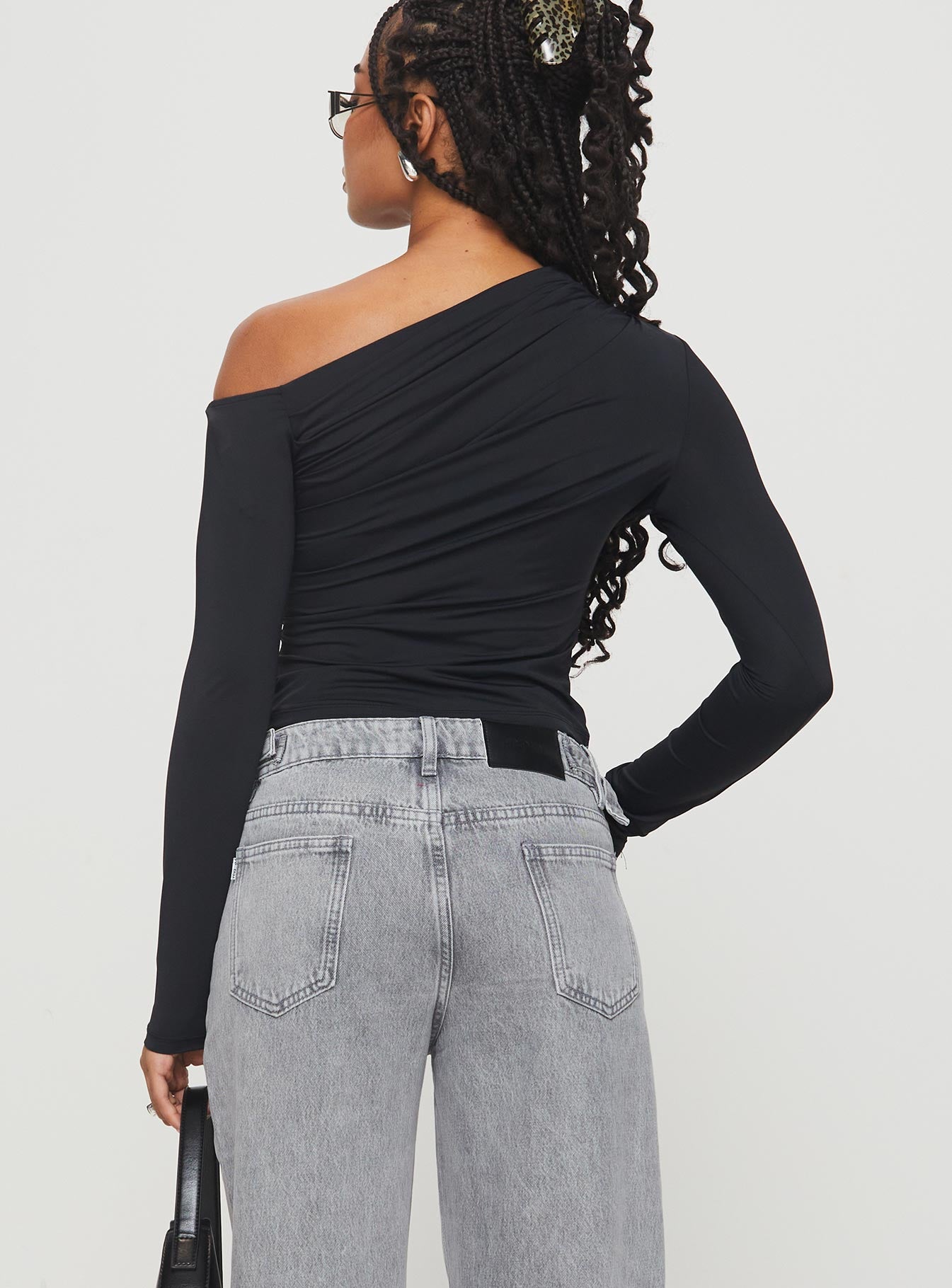 Lasharie Long Sleeve Top Black Buy Cheap Big Sale