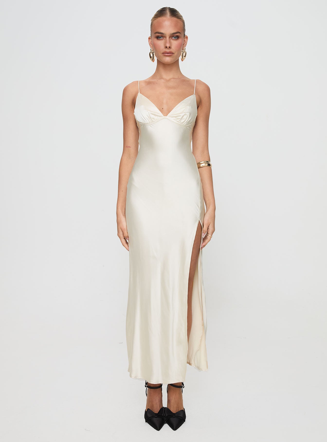 Vezelay Maxi Dress Champagne The Cheapest Cheap Online