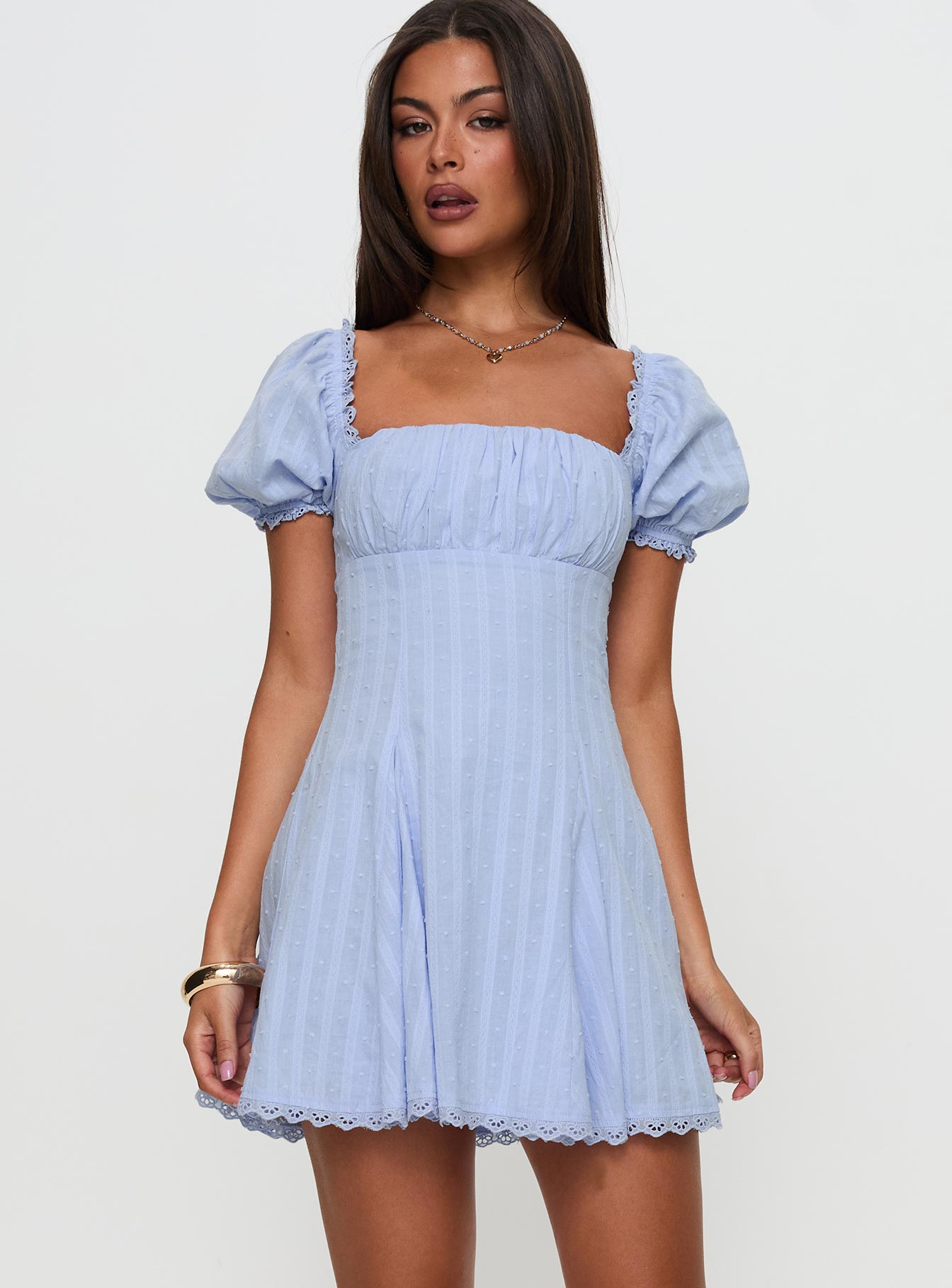 Rabatia Mini Dress Blue Genuine Cheap Online