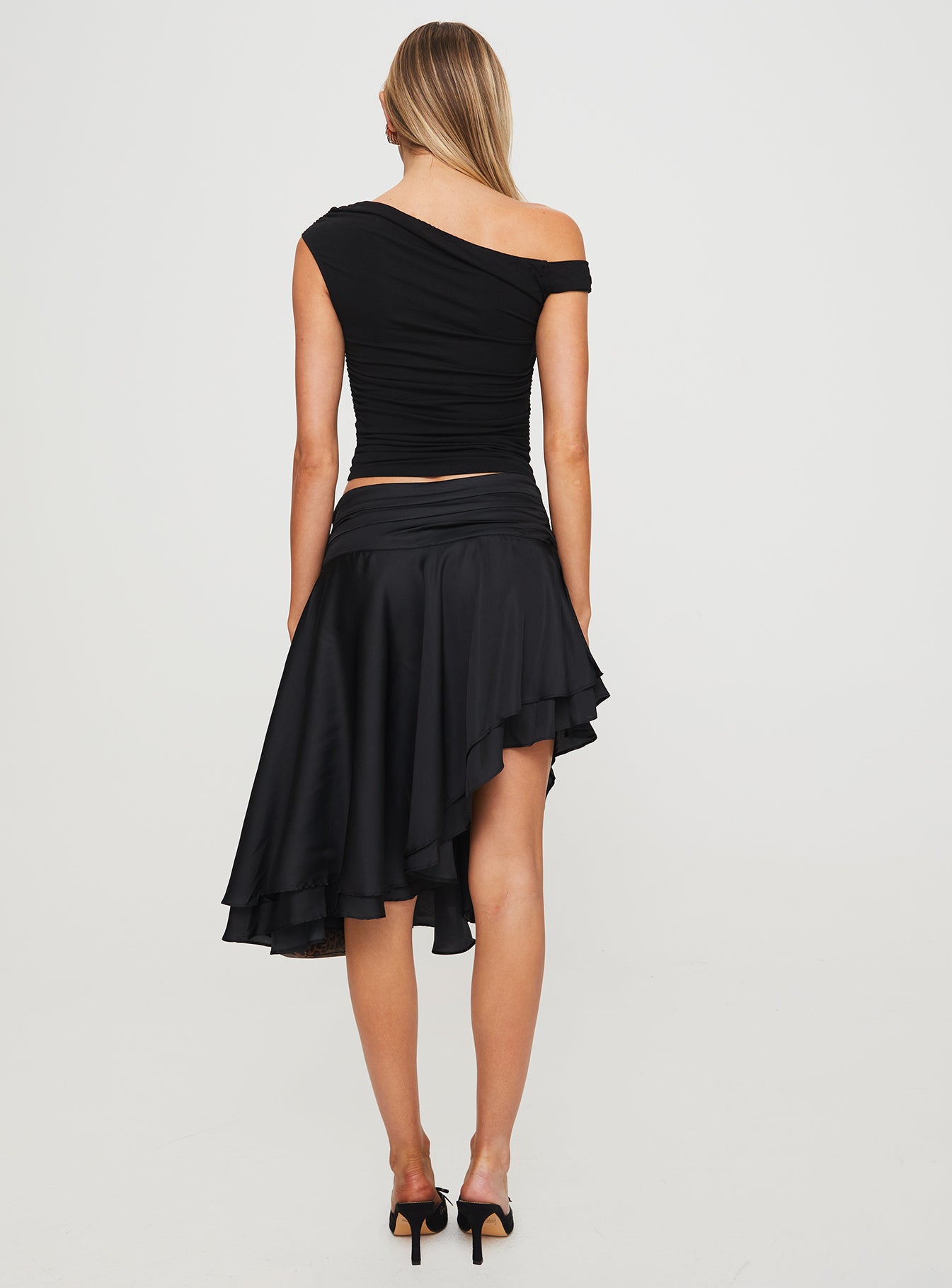 Legacy Midi Skirt Onyx Factory Outlet Cheap Online