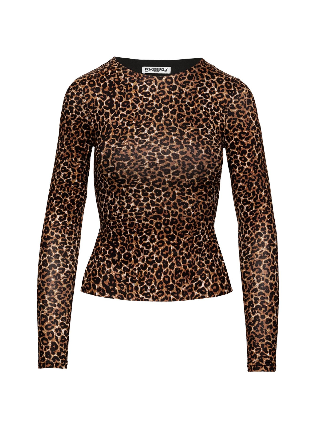 Uzo Long Sleeve Top Leopard Outlet Cheap Pice