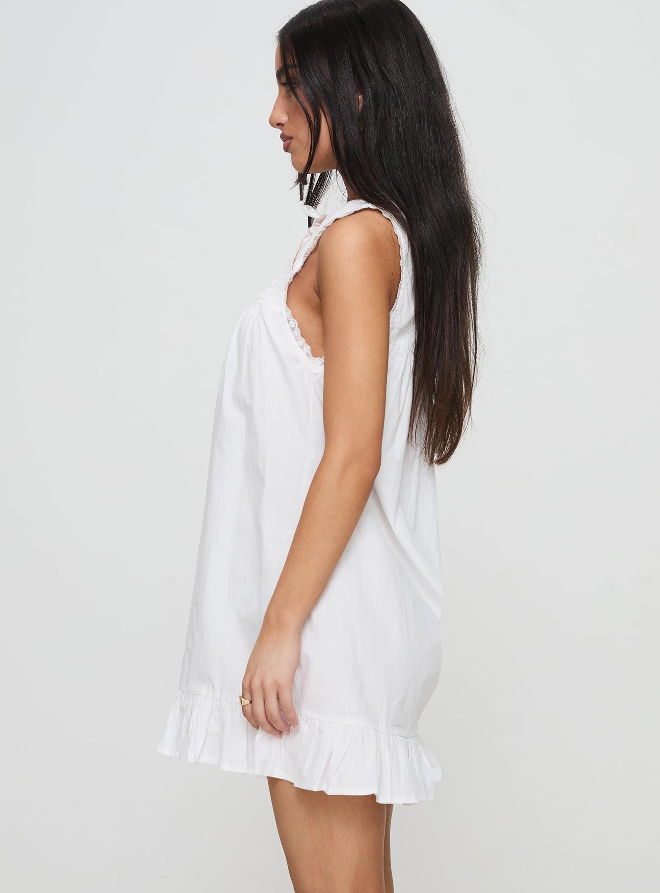 Lalita Mini Dress White Cheap Sale 100% Guaranteed