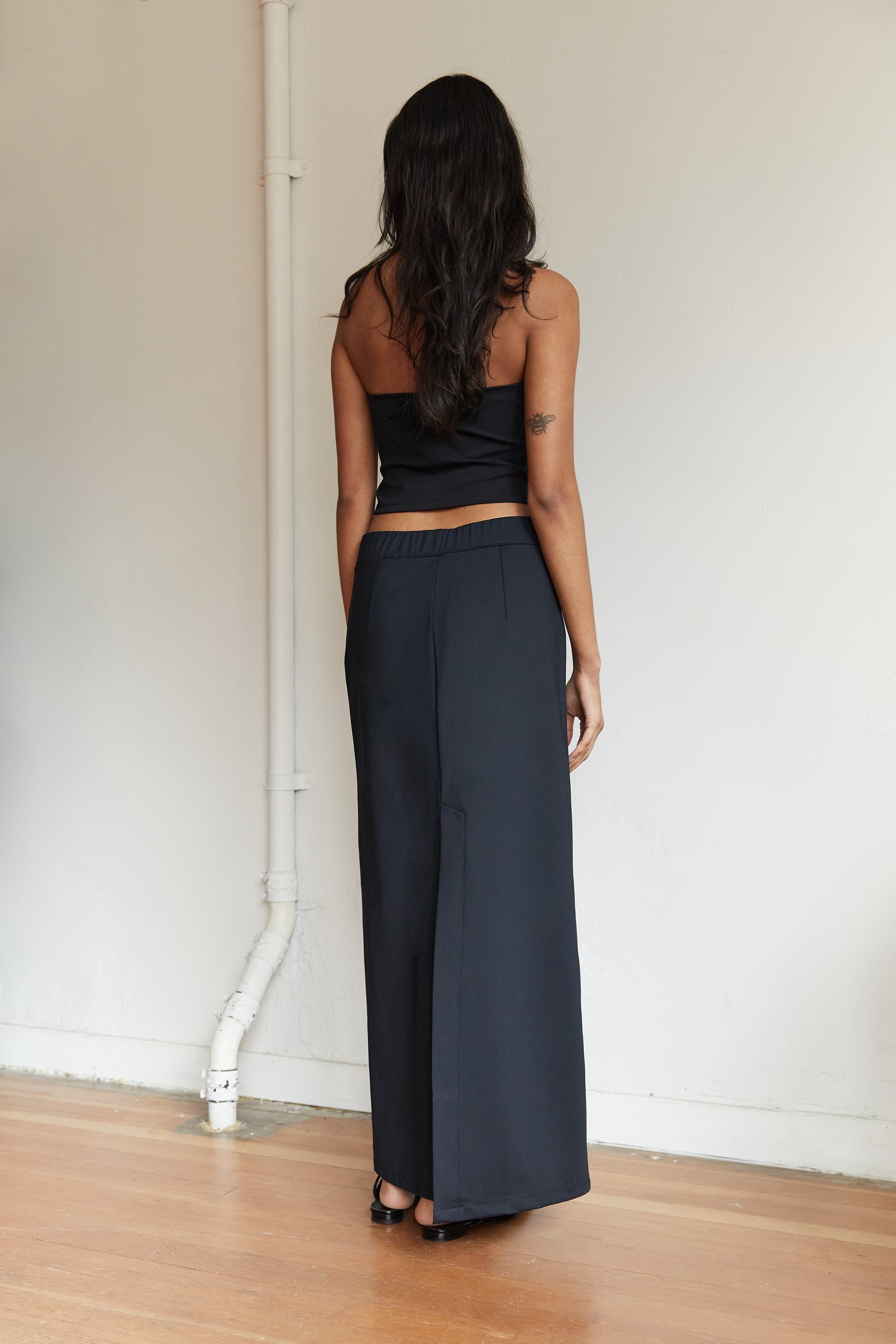 MAXI SKIRT WITH BACK SLIT For Nice Cheap Online