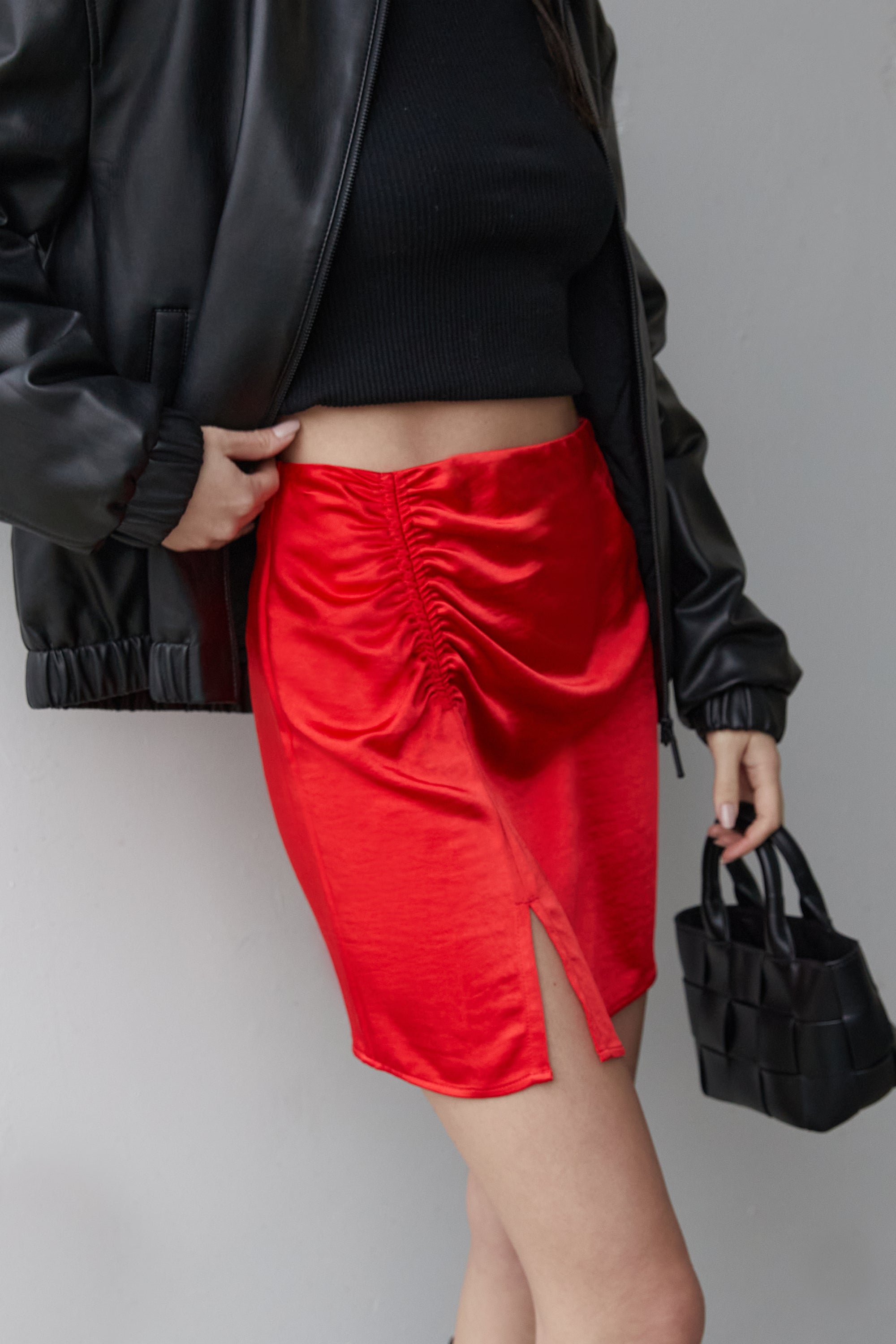 MINI SATIN SKIRT Clearance Get Authentic