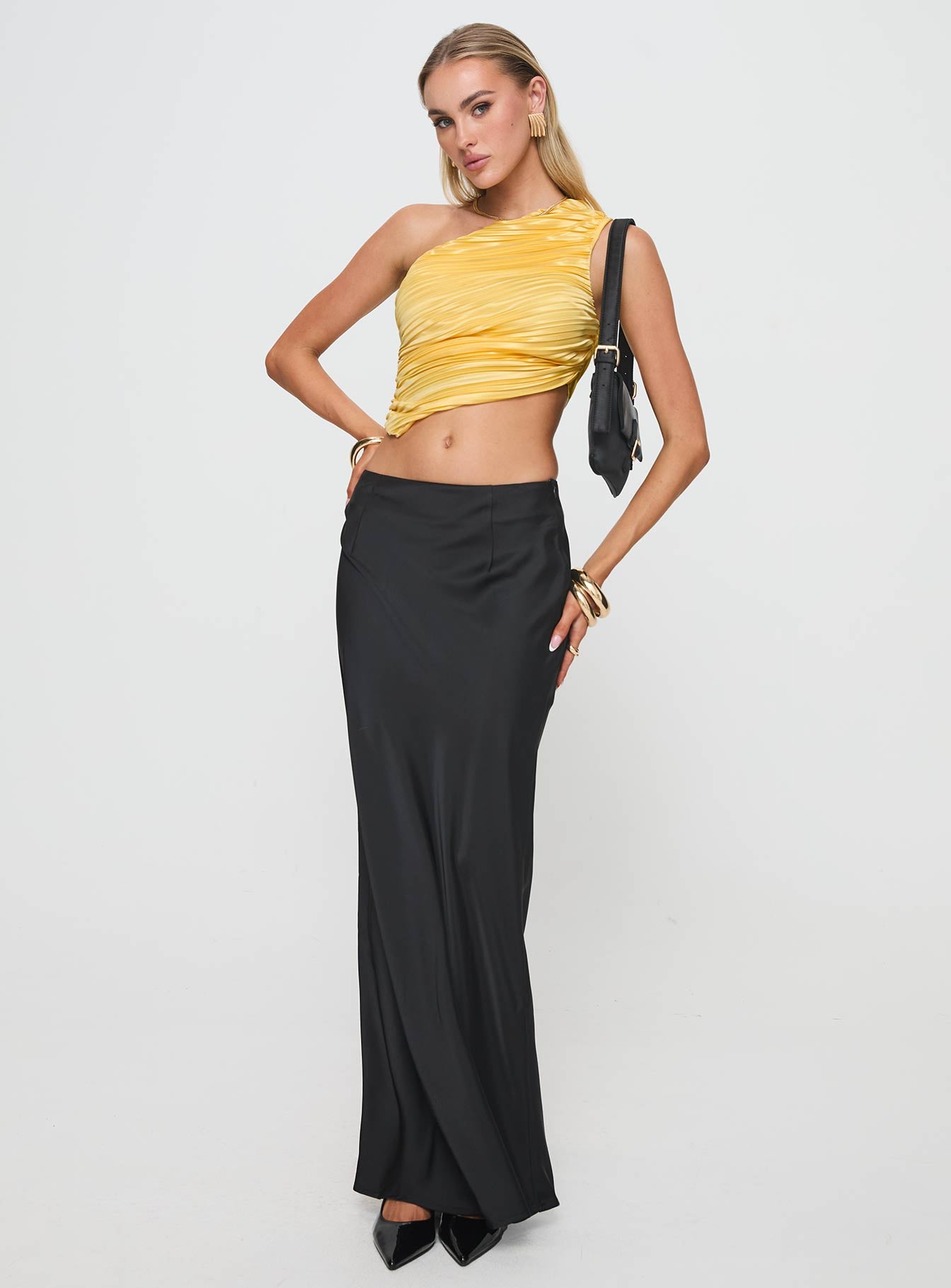 Brinstead One Shoulder Top Yellow Brand New Unisex Cheap Online