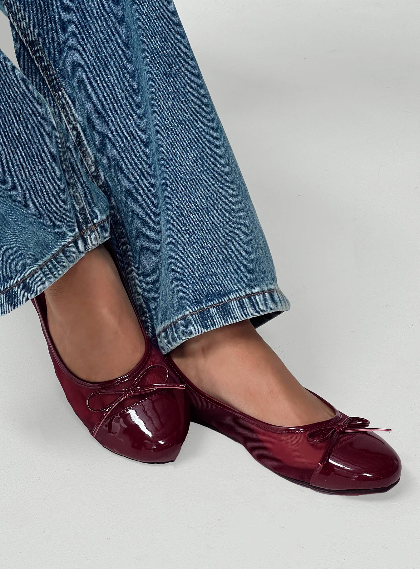 Therapy Ally Ballet Flats Cherry Really Cheap