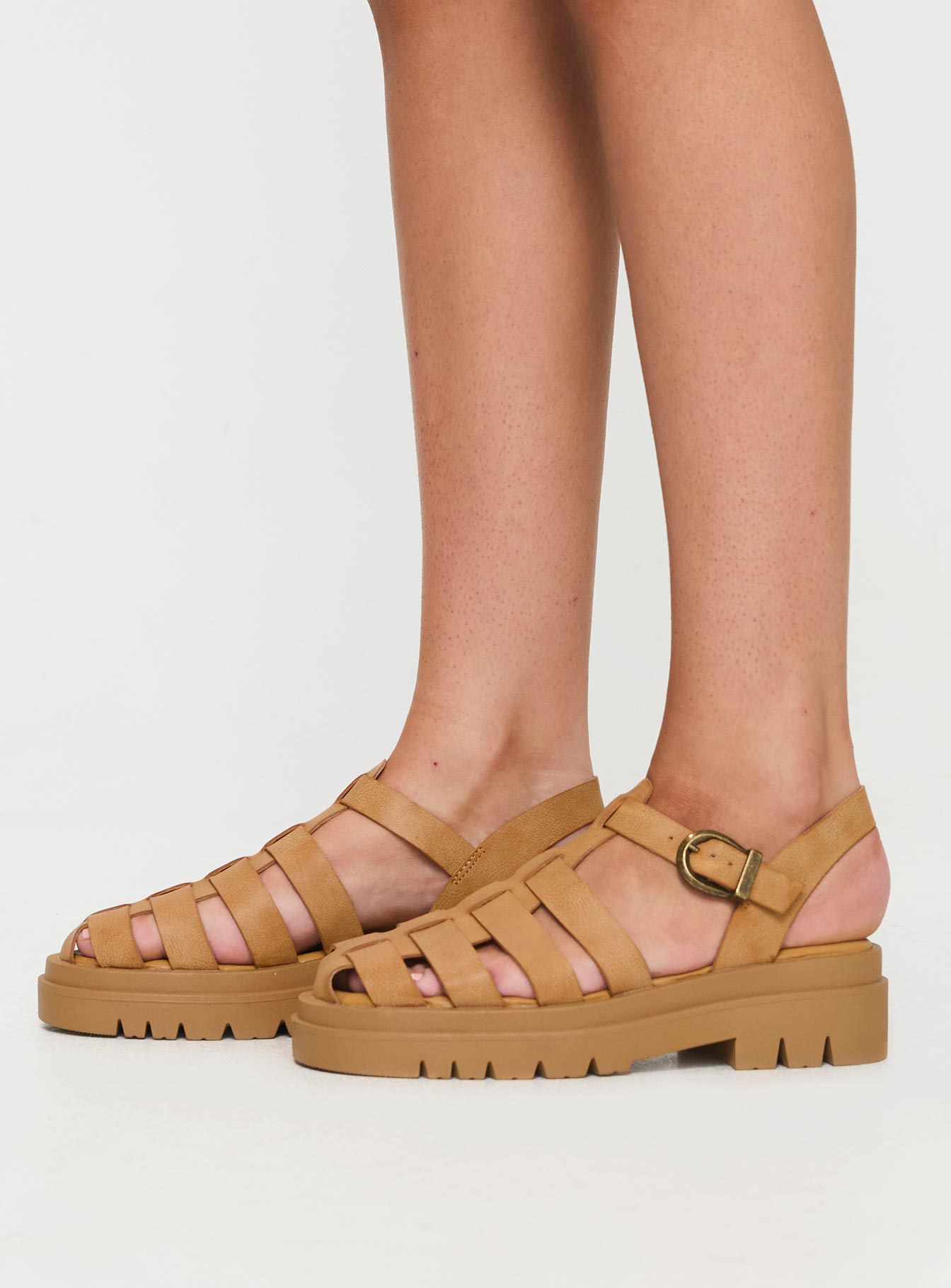 Ryland Sandals Tan Stockist Online