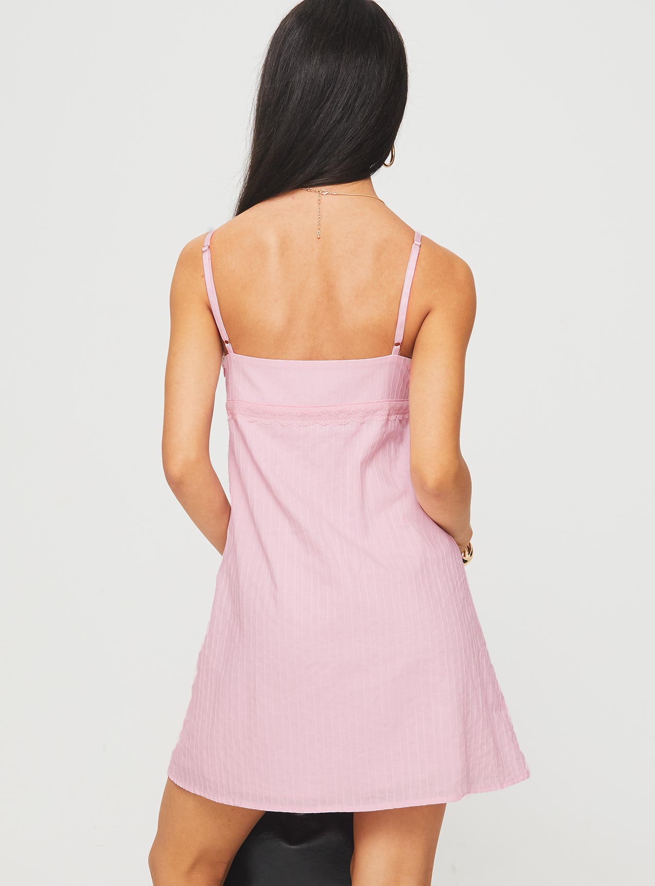 Lunya Mini Dress Pink Clearance Classic