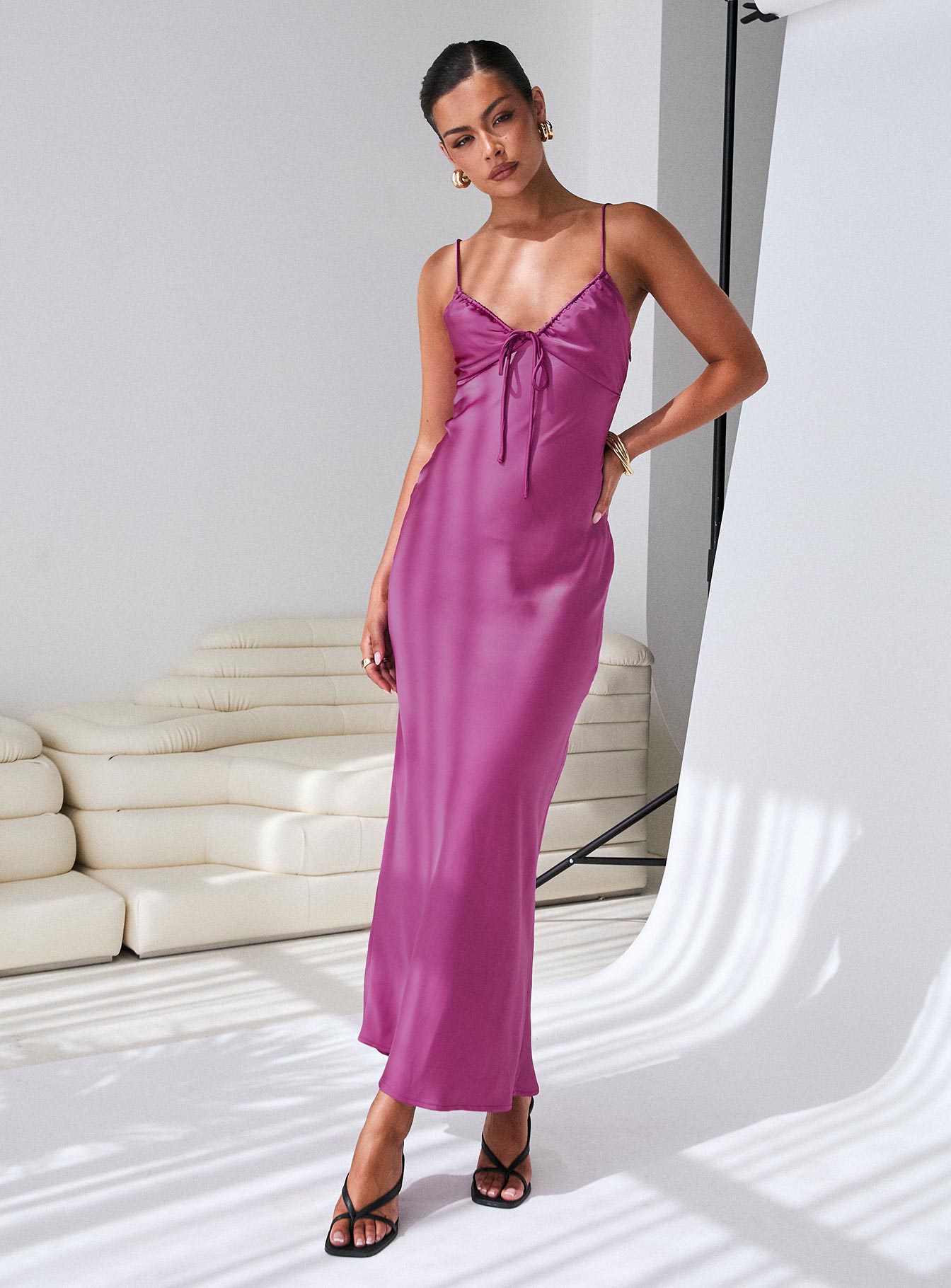 Maguire Maxi Dress Purple Discount Pay With Paypal