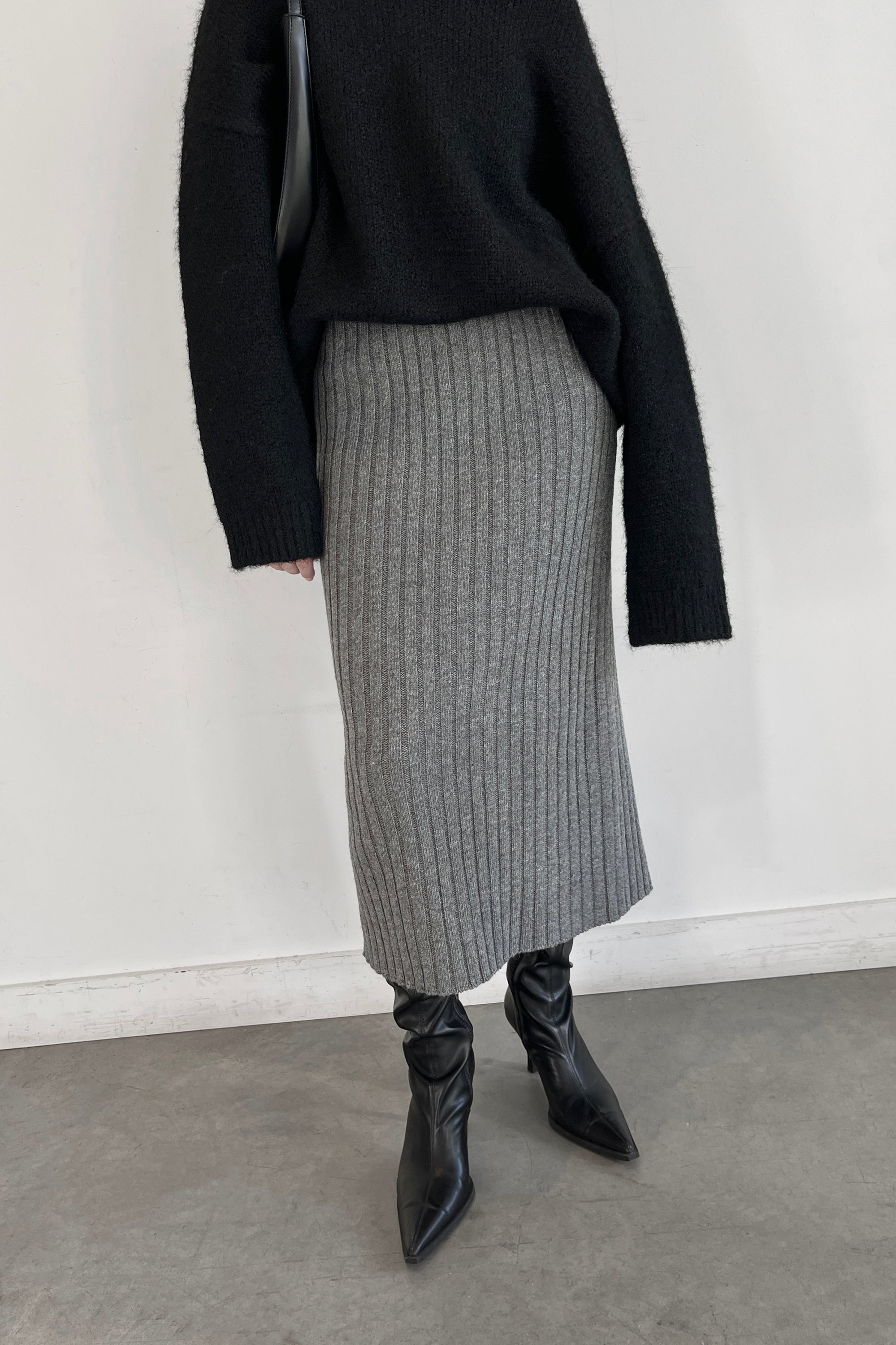 SWEATER MIDI SKIRT Sale Real