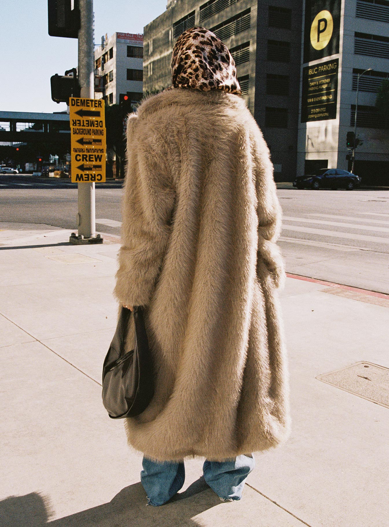 End Of Beginning Faux Fur Longline Jacket Beige Ebay Online