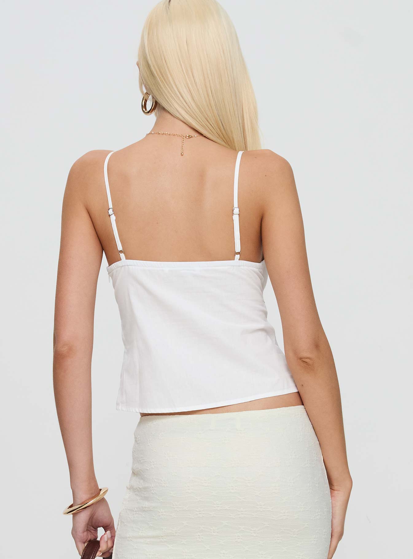 Honey Honey Top White Cheap Sale Big Discount