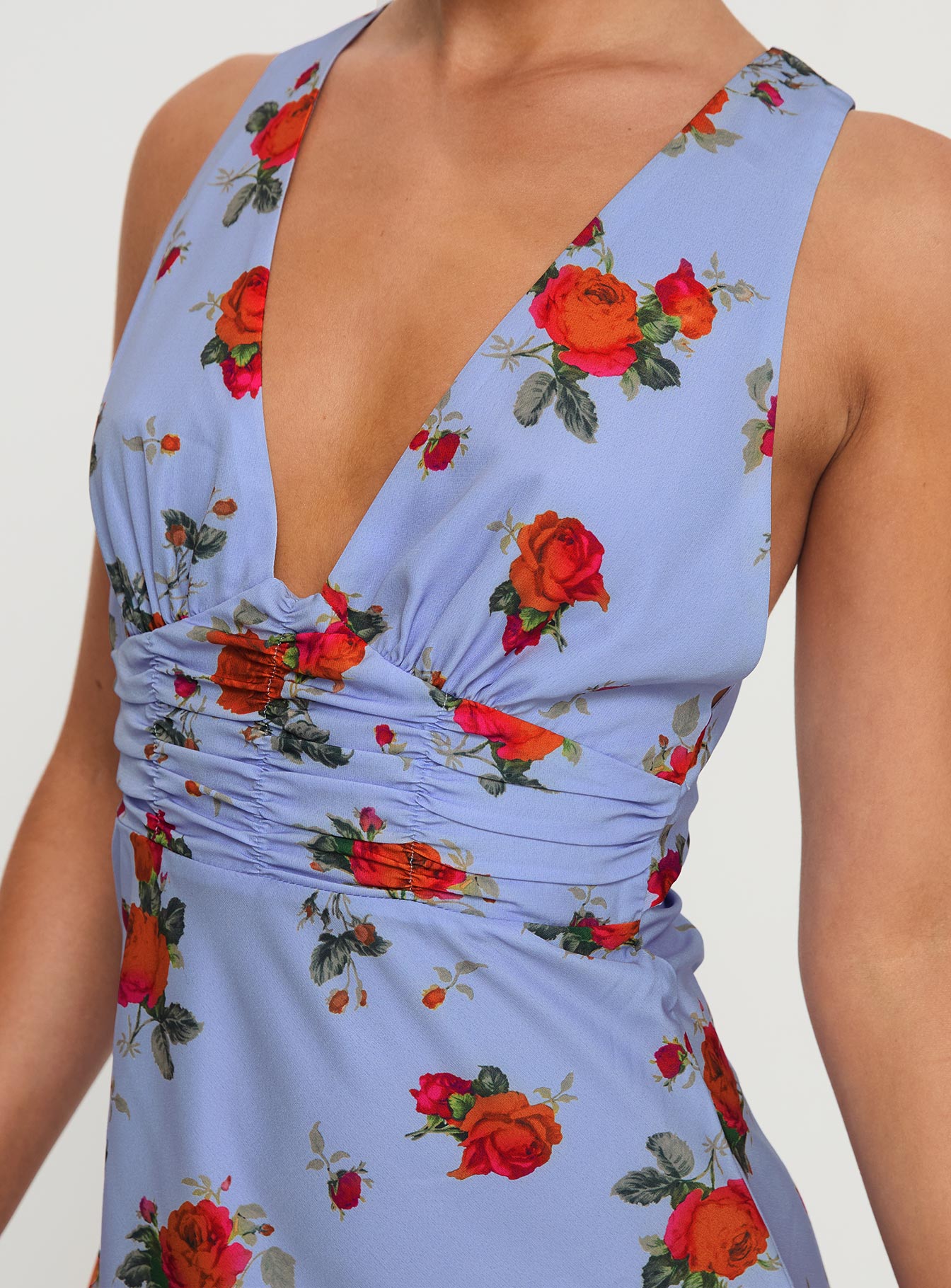 Connelly Mini Dress Blue Floral Free Shipping Reliable