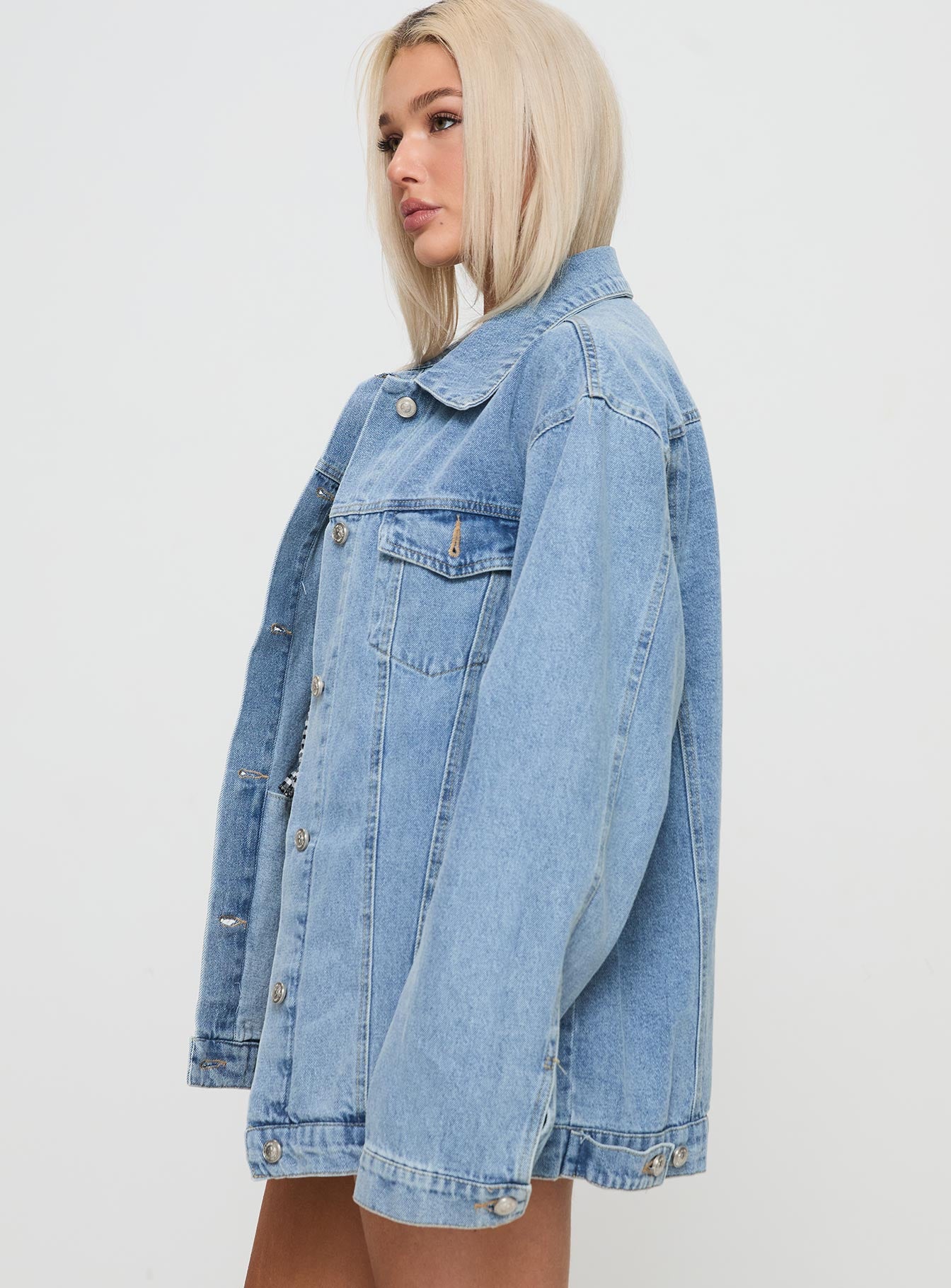 All You Need Denim Jacket Light Wash Buy Cheap Many Kinds Of