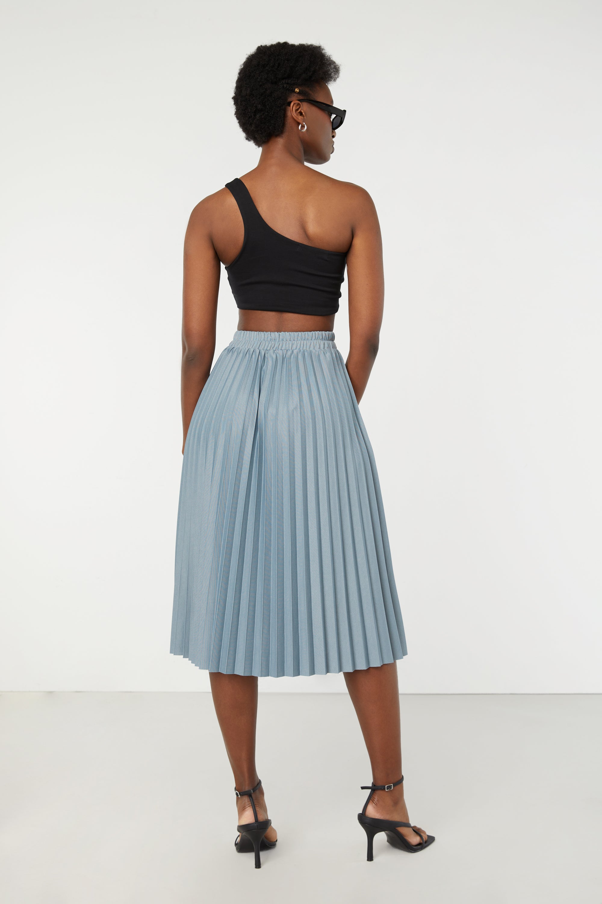 MIDI PLEATED SKIRT Free Shipping Clearance