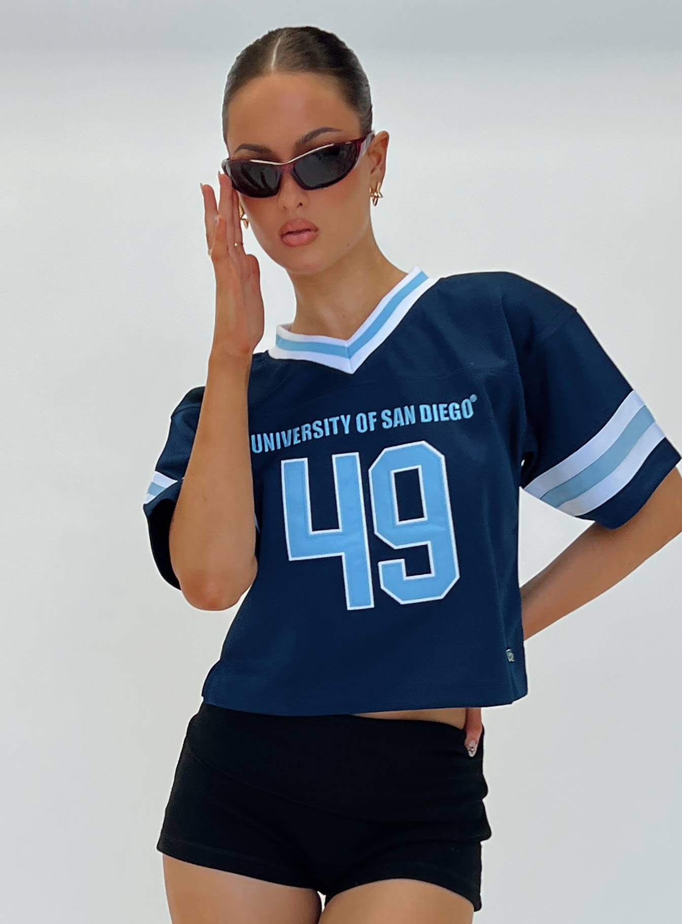 USD Football Jersey Navy Recommend Online