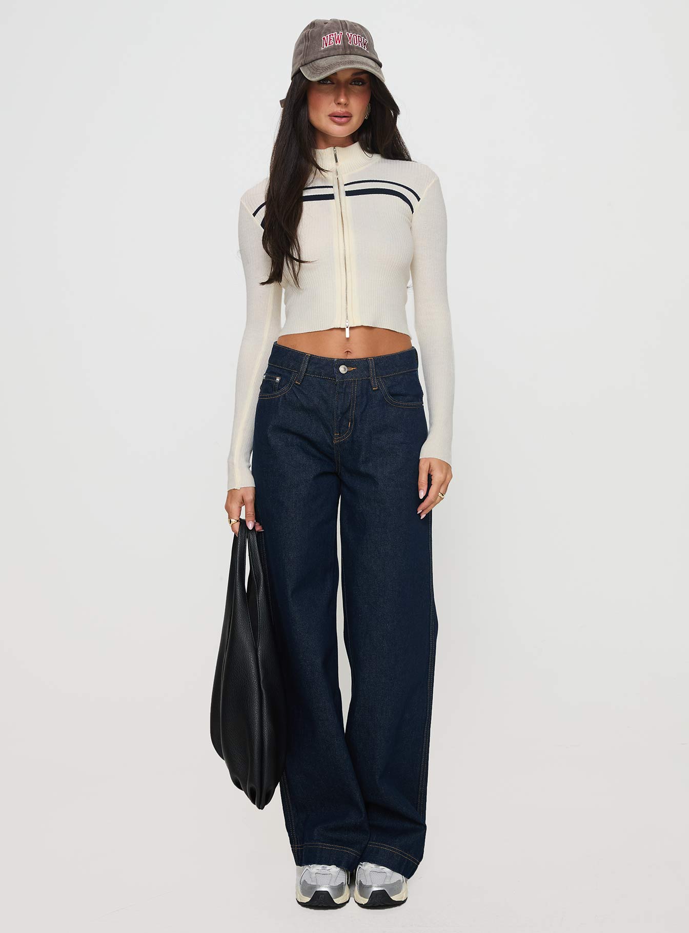 Slow It Down Long Sleeve Top Cream Cheap Sale Store