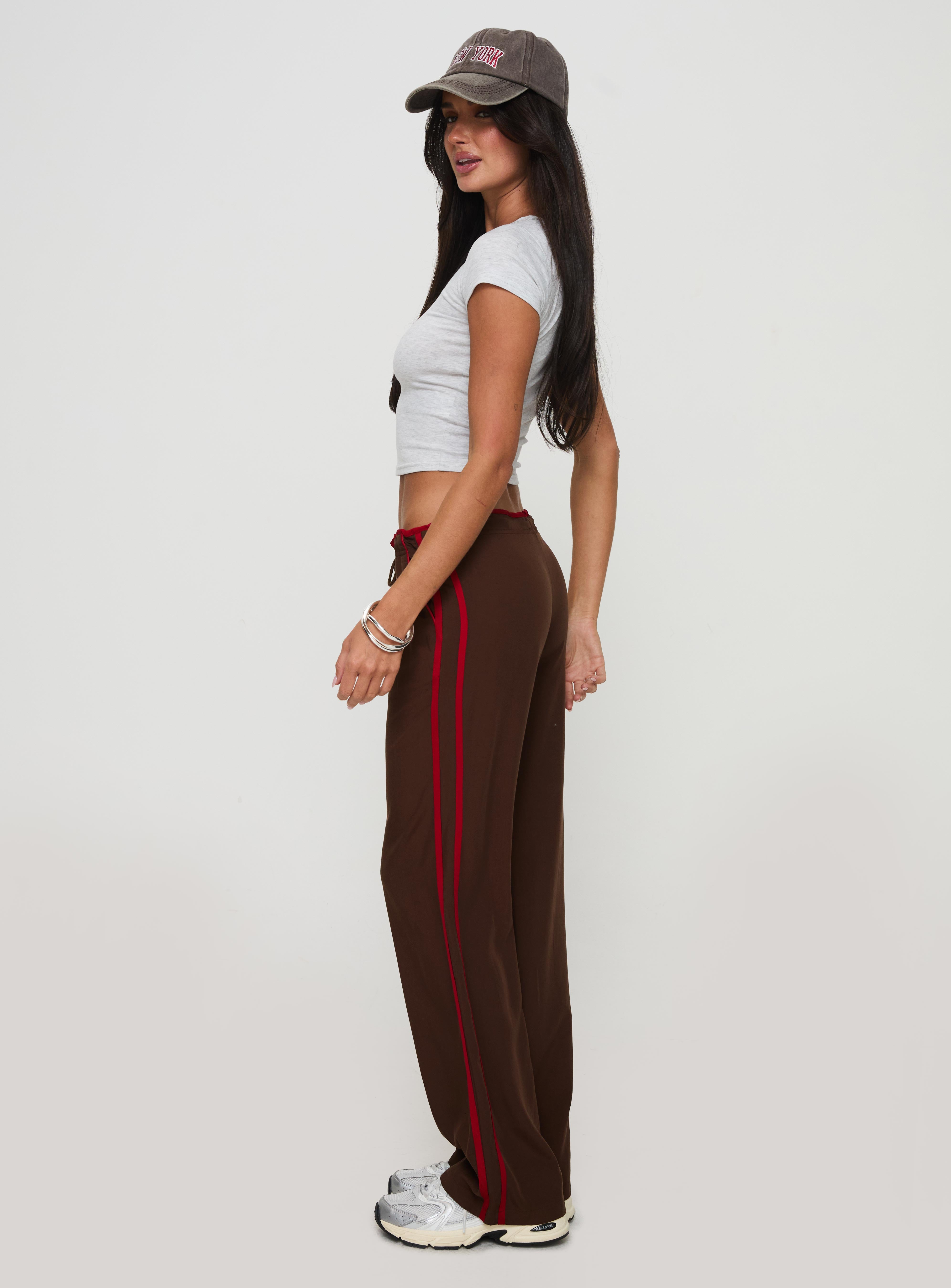 Maranie Pants Brown / Red Cheapest Pice For Sale