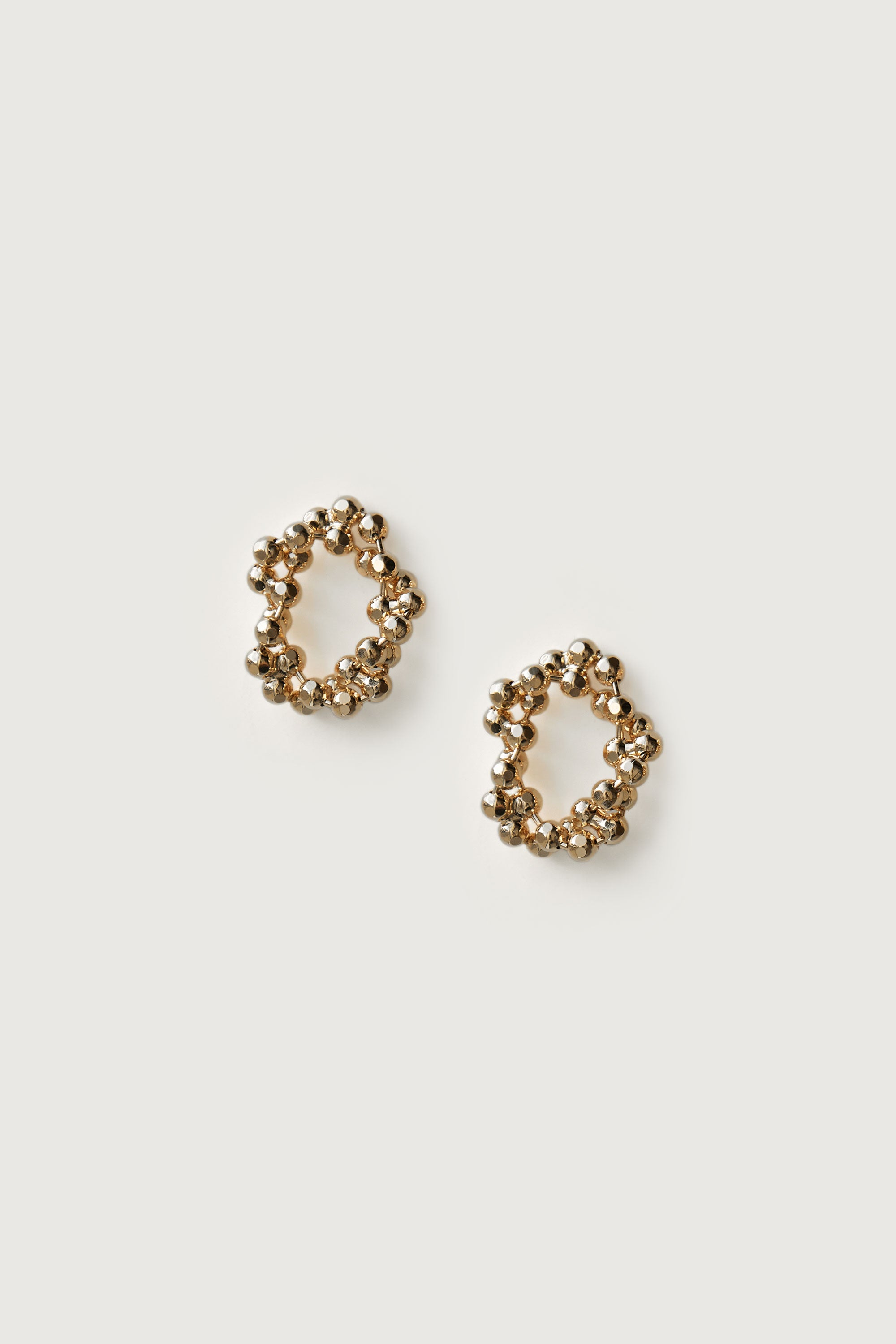 GOLD CIRCULAR EARRINGS Pices Online