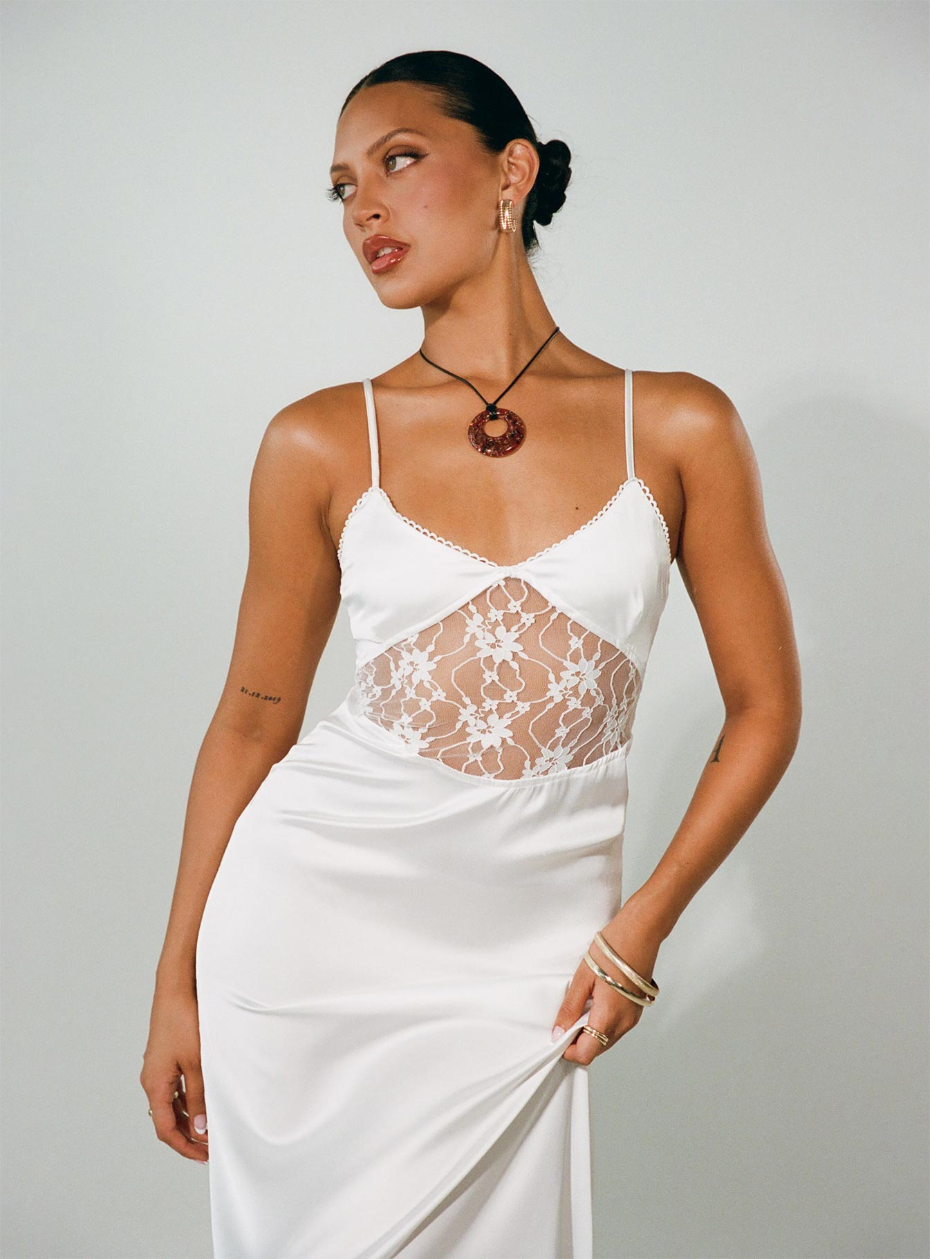 Roselle Maxi Dress White Discount Latest Collections