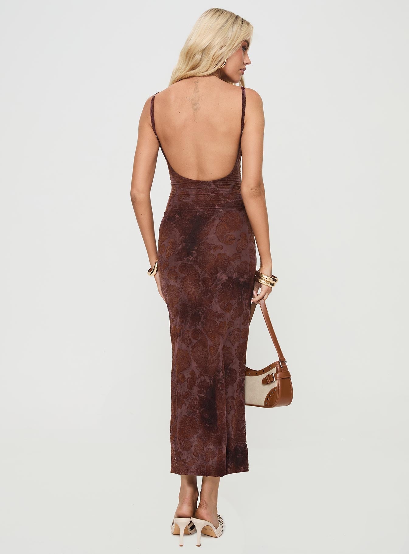 Knox Maxi Dress Chocolate How Much For Sale