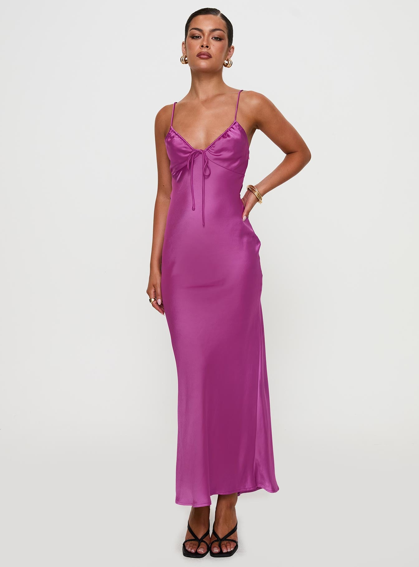 Maguire Maxi Dress Purple Discount Pay With Paypal