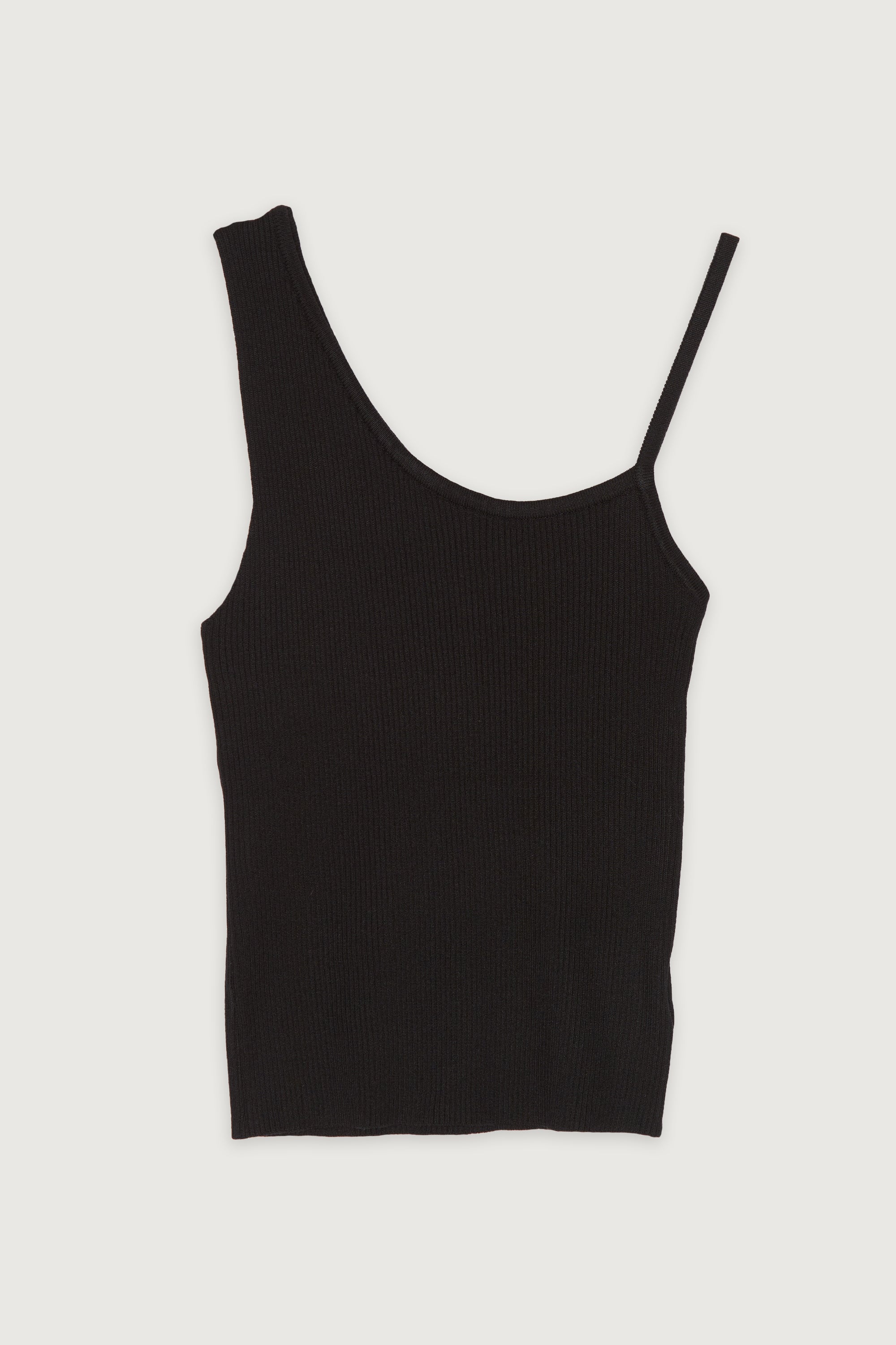 ONE SHOULDER TANK WITH THIN STRAP Cheap Excellent