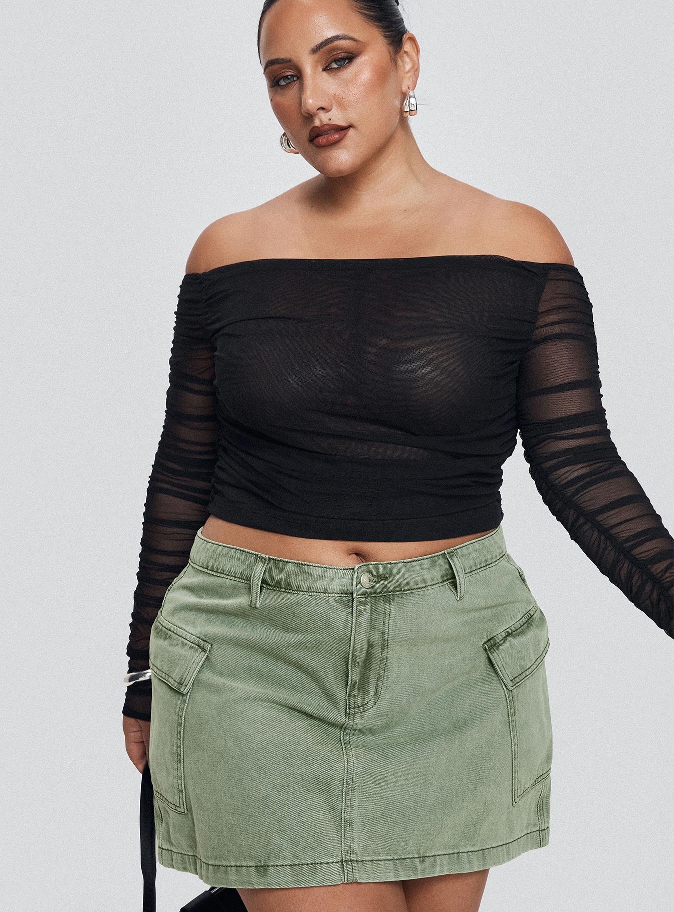 Hartford Off The Shoulder Top Black Curve Sale Lowest Pice