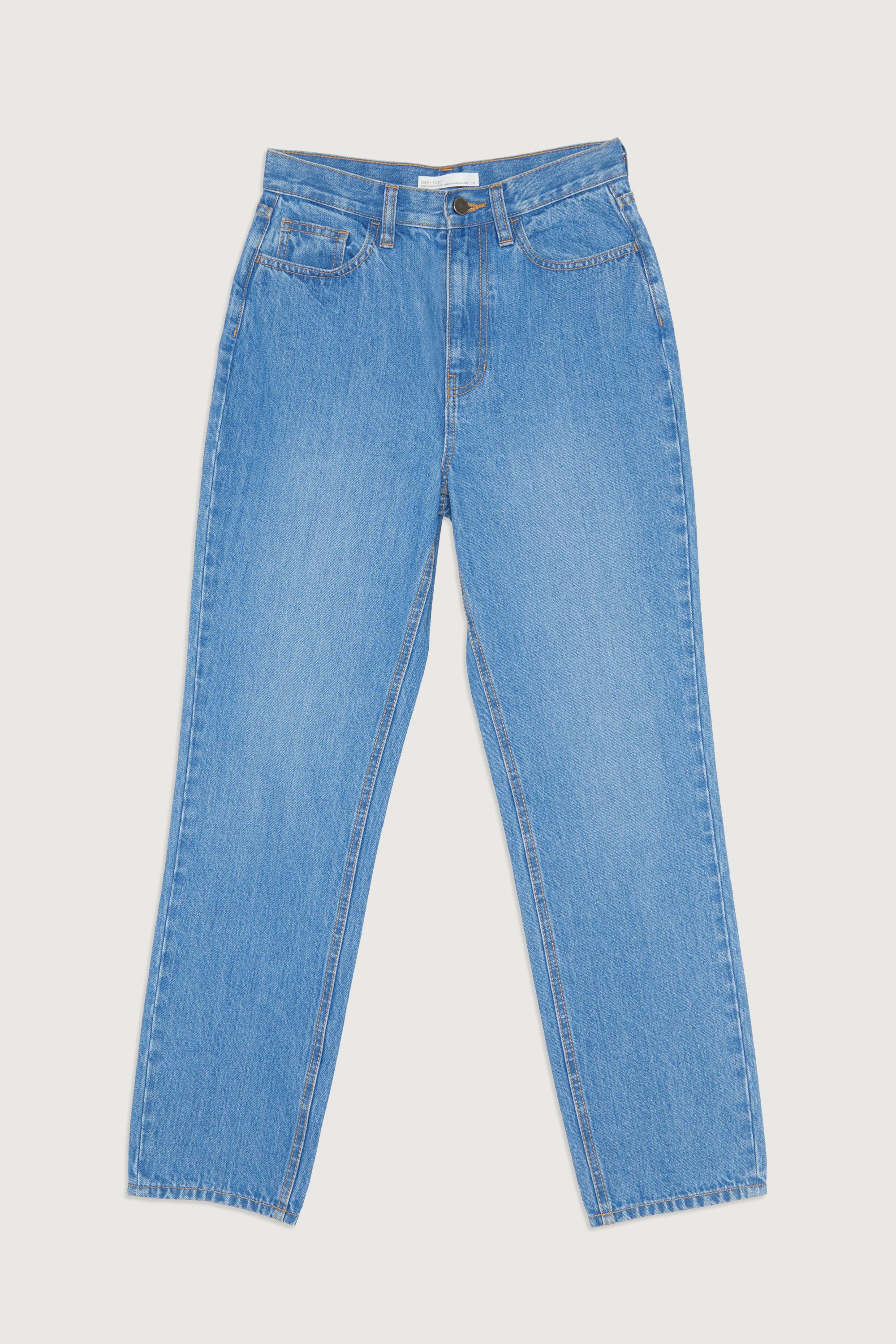 HIGH WAISTED TAPERED JEANS Popular Sale Online