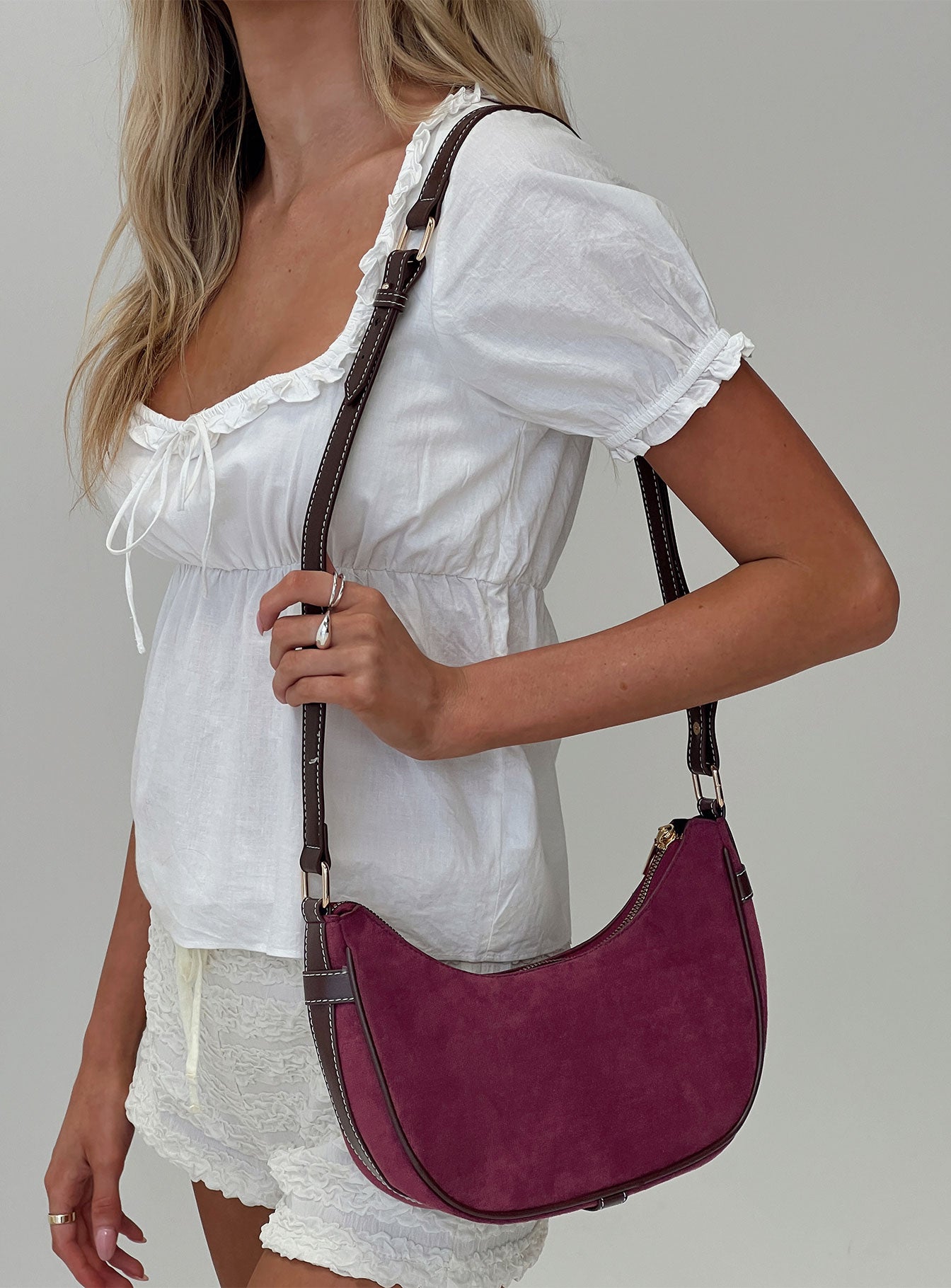 Jarelli Shoulder Bag Red Buy Cheap Free Shipping