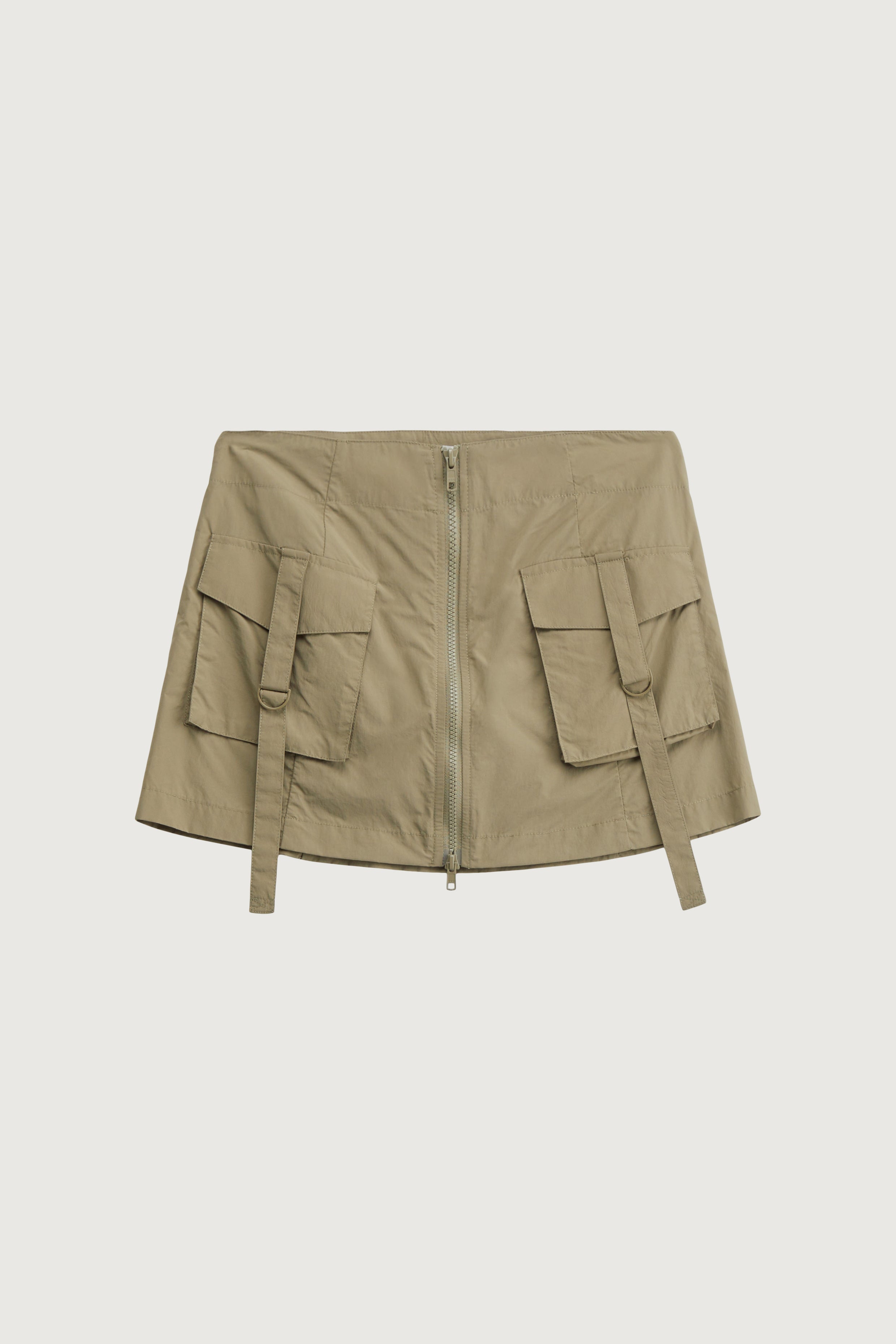 MINI NYLON CARGO SKIRT Discount Choice