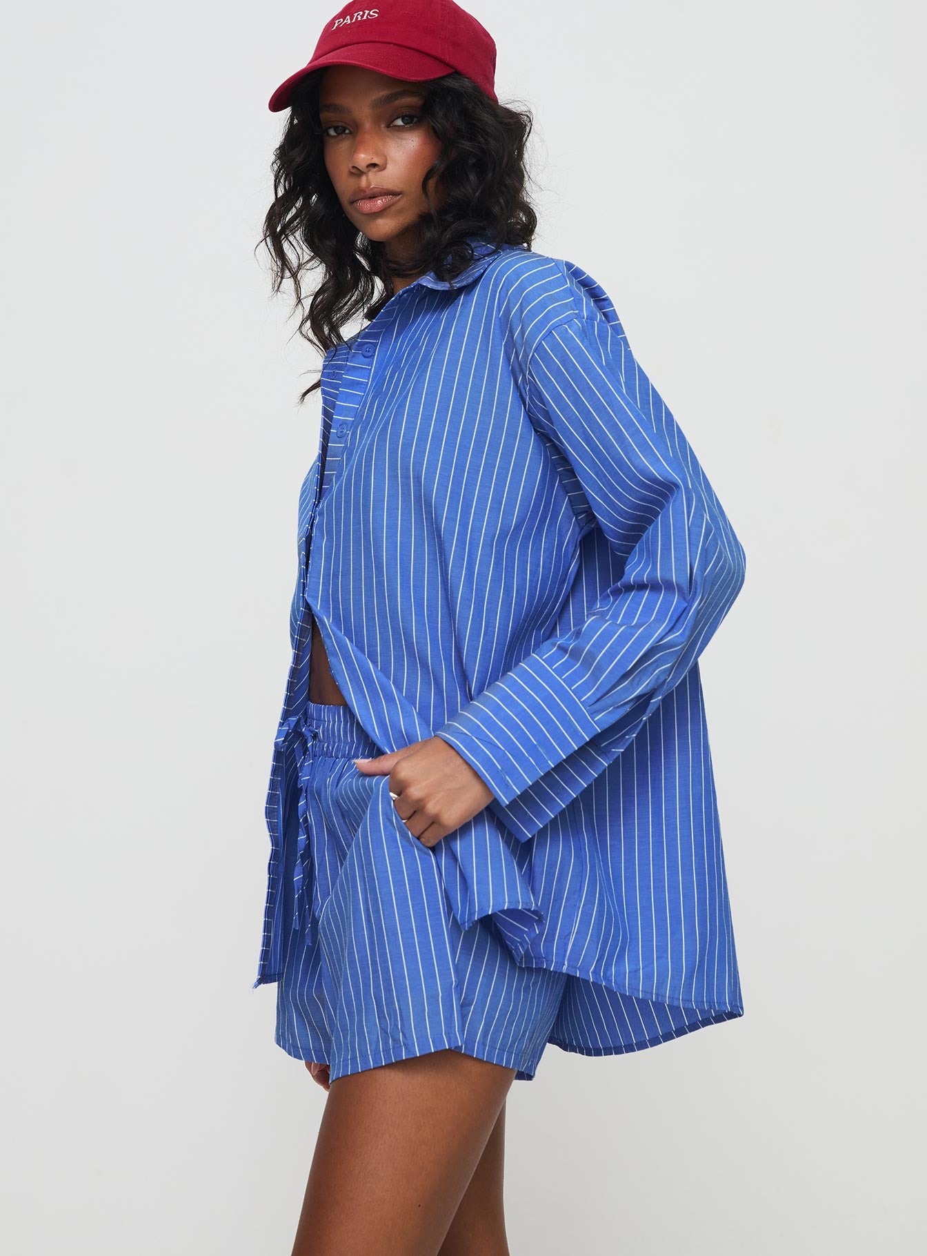 Jellie Set Blue Pinstripe Cheap Discounts