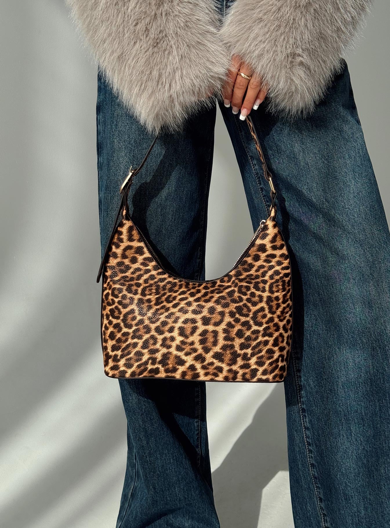 Glazier Shoulder Bag Leopard Sale Huge Surprise