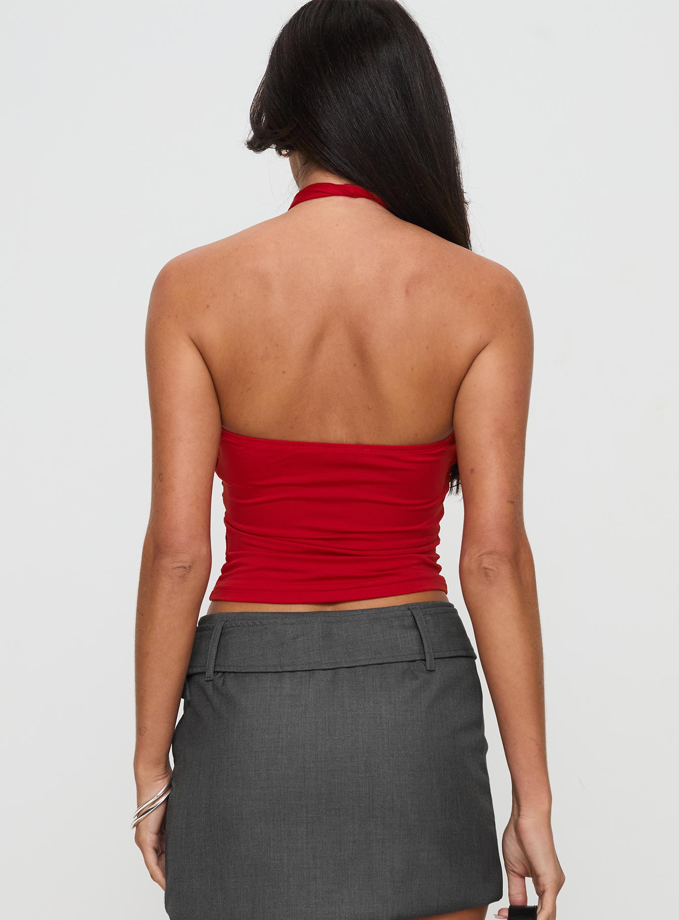 Lavinea Halter Top Red Big Sale