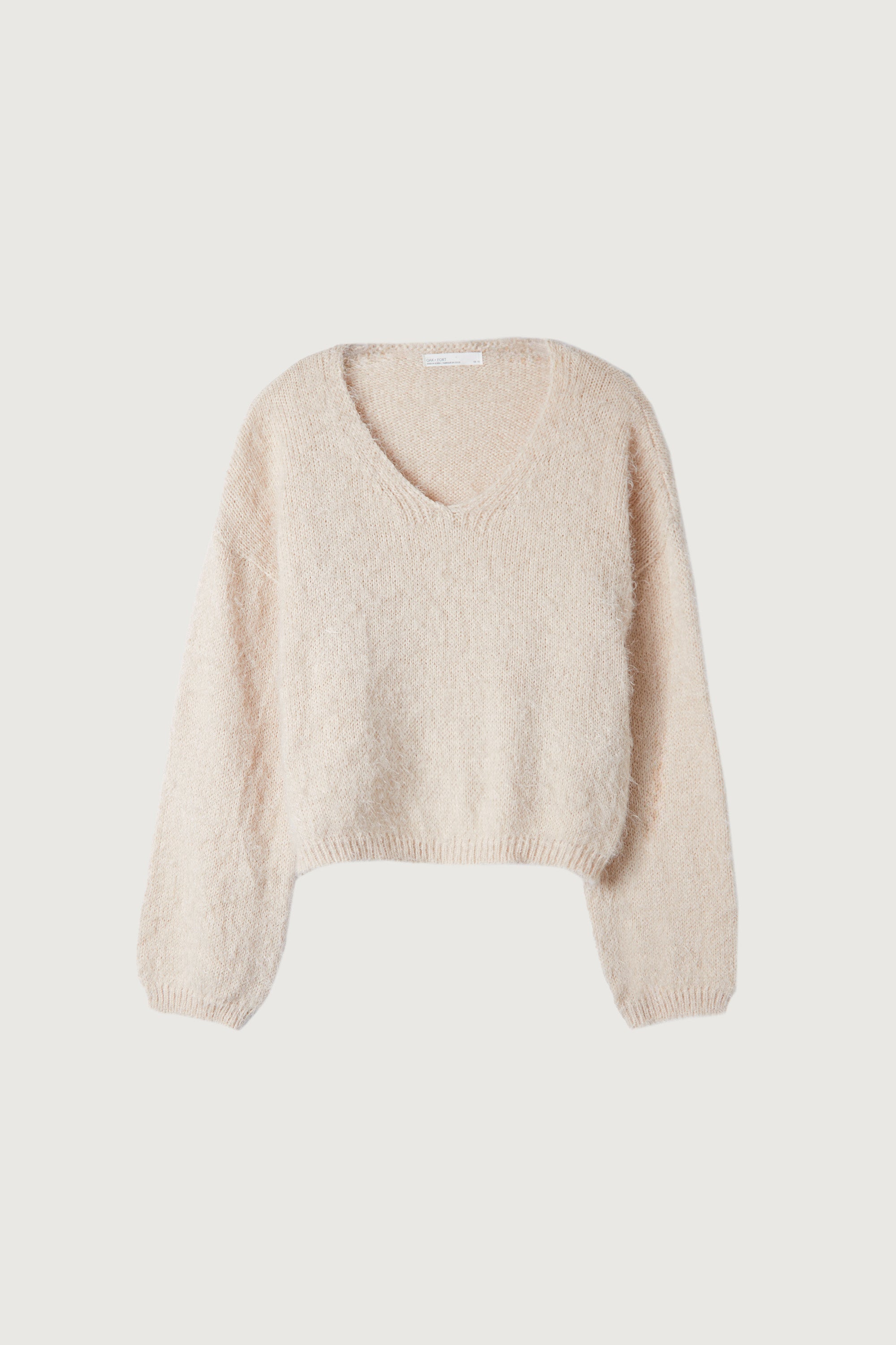 RELAXED FIT V-NECK SWEATER Best Store To Get Sale Online