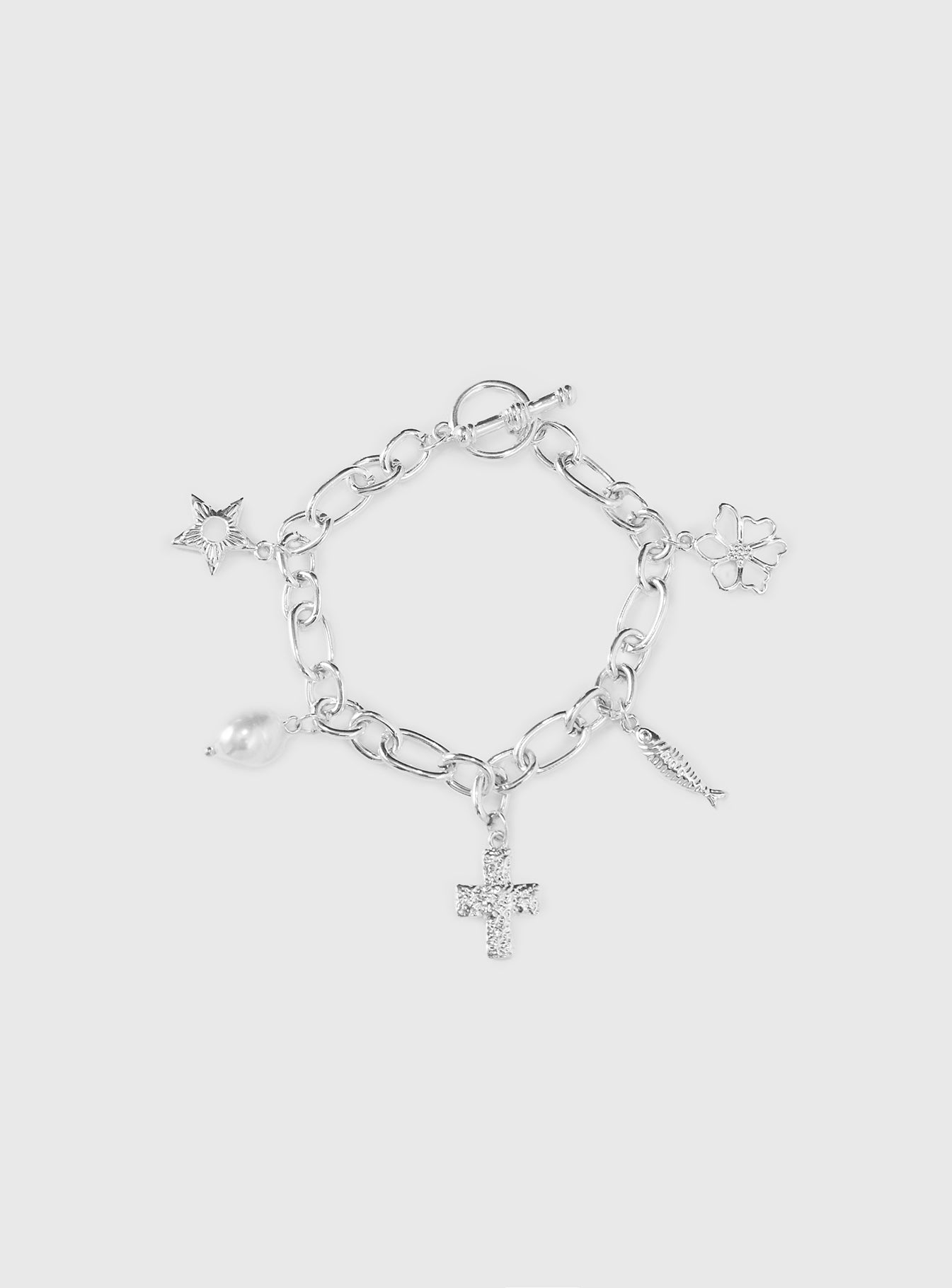 What A Catch Charm Bracelet Silver 2025 Cheap Online